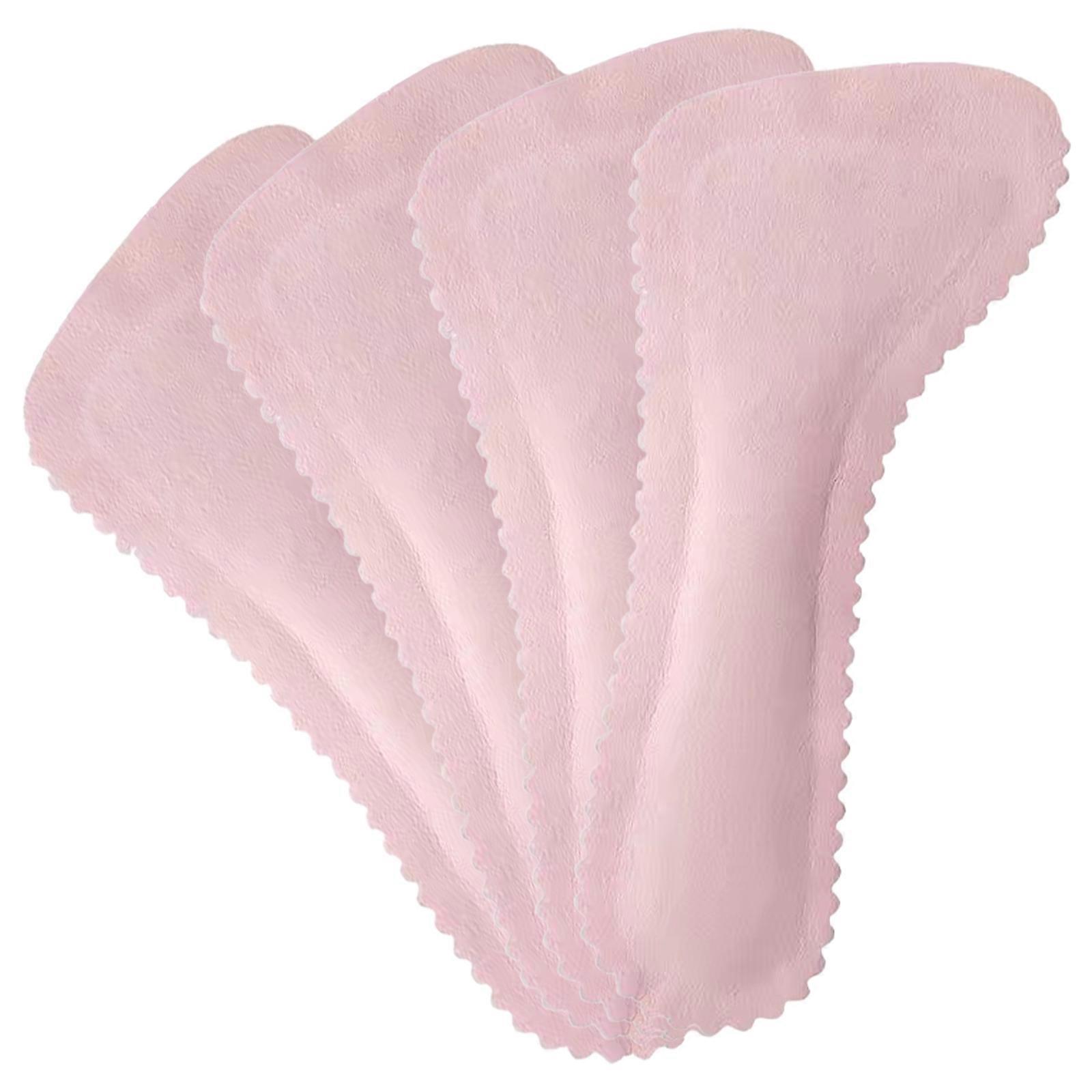 2Pairs Memory Foam Half Length Insoles Breathable Adhesive High Heel Cushioned Inserts For Women Gym Workout Daily Use  Pink