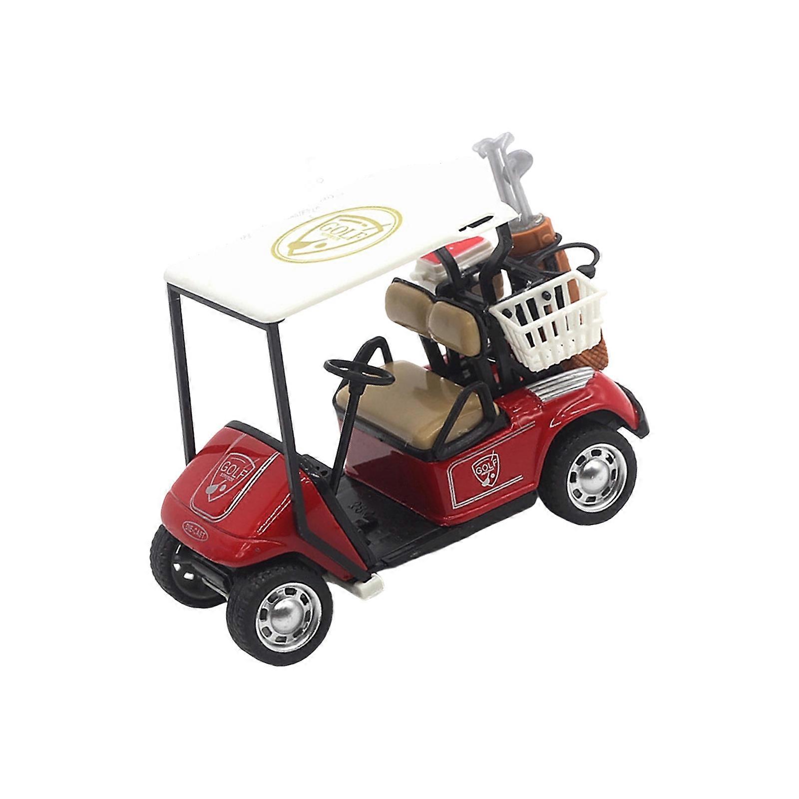 Golf Cart Model 1 36 Scale With Design Ideal For Collectors And Enthusiasts  Red