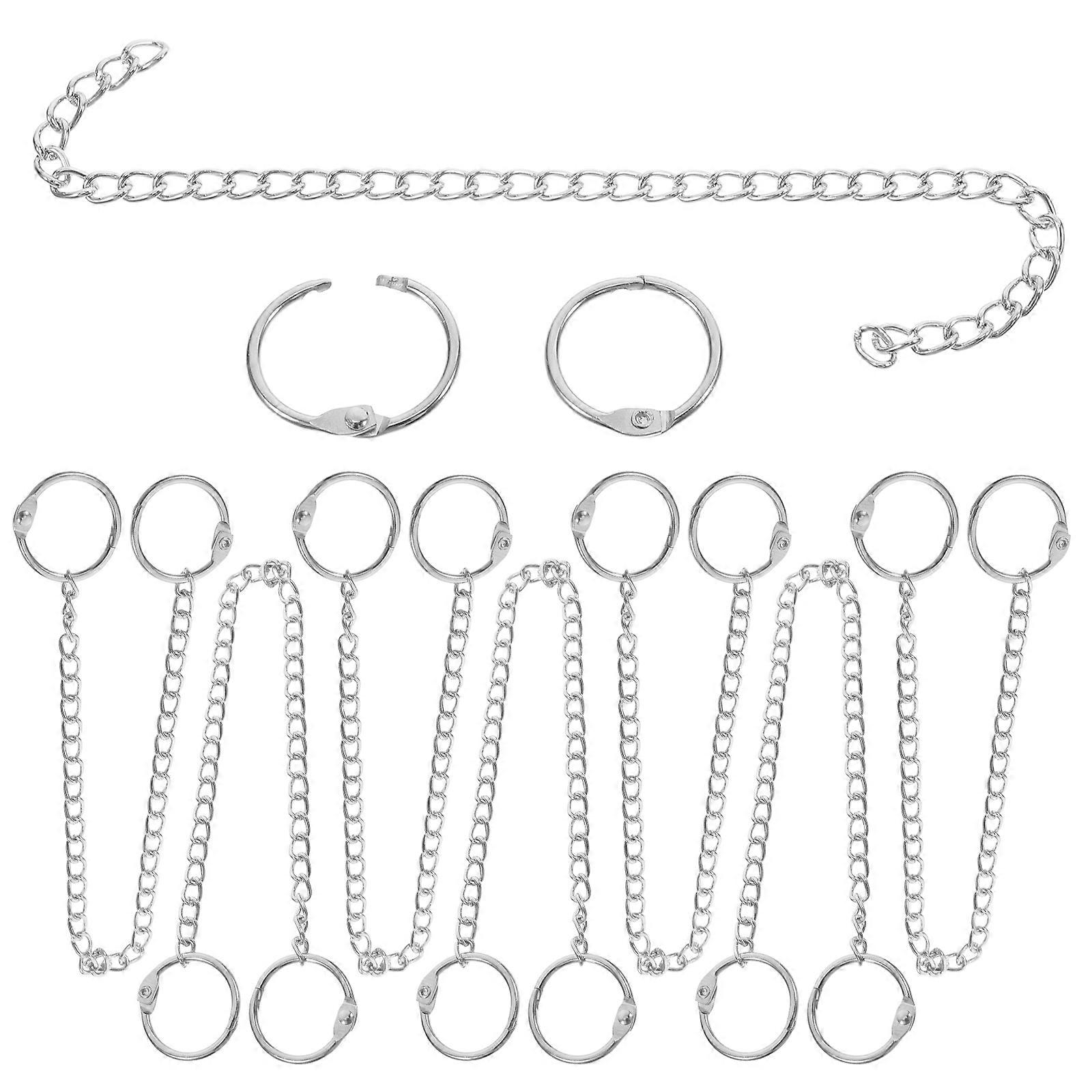 Decorative Hanging Chain for Artwork Display 10Pcs Metal Chains