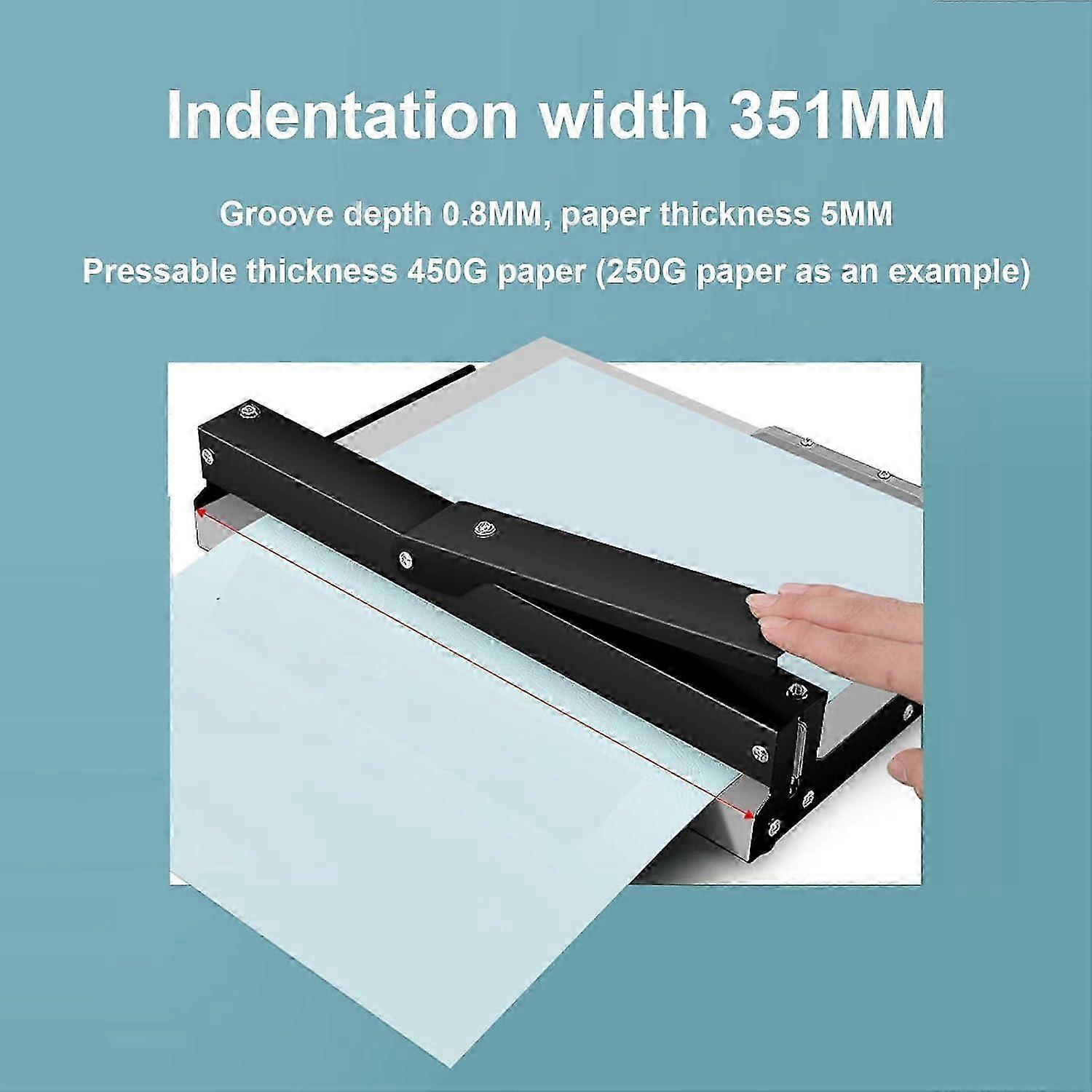Paper Folding Machine Manual Scoring Tool For Precise Creasing And Folding On A4 Paper Durable Office Tool