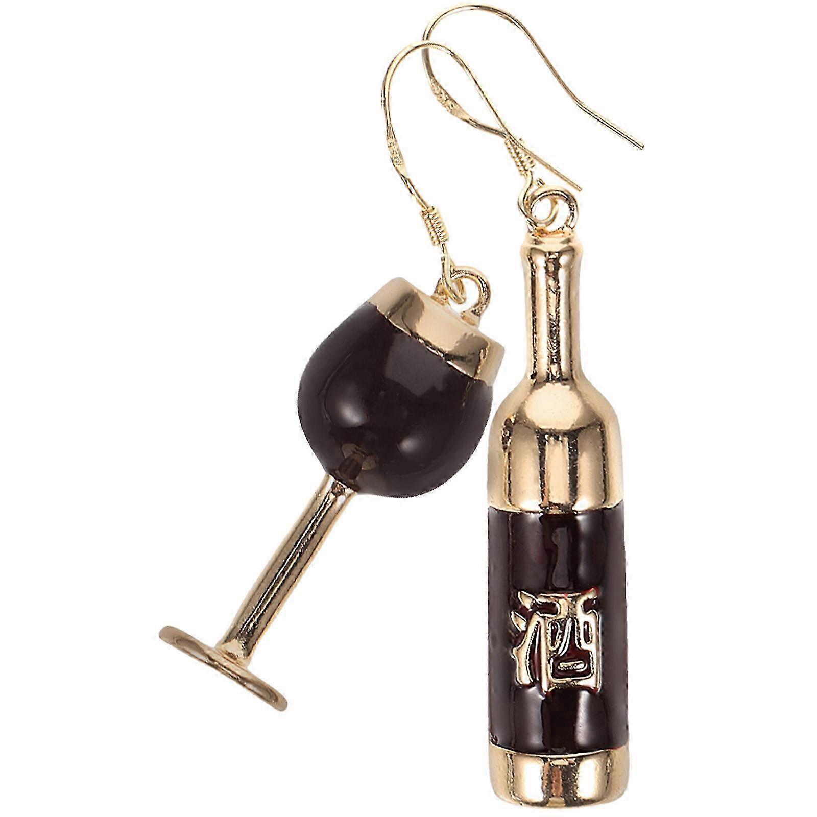 Røde krogøreringe til kvinder, drop dingle, statement-smykker, bryllupsgave