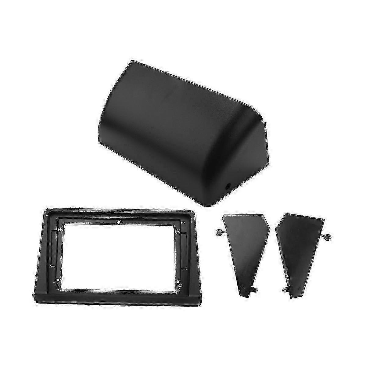 w 9In 2Din Car Radio Fascia Adapter for Montero V31 Cheetah Kingbox Stereo Navigation Panel