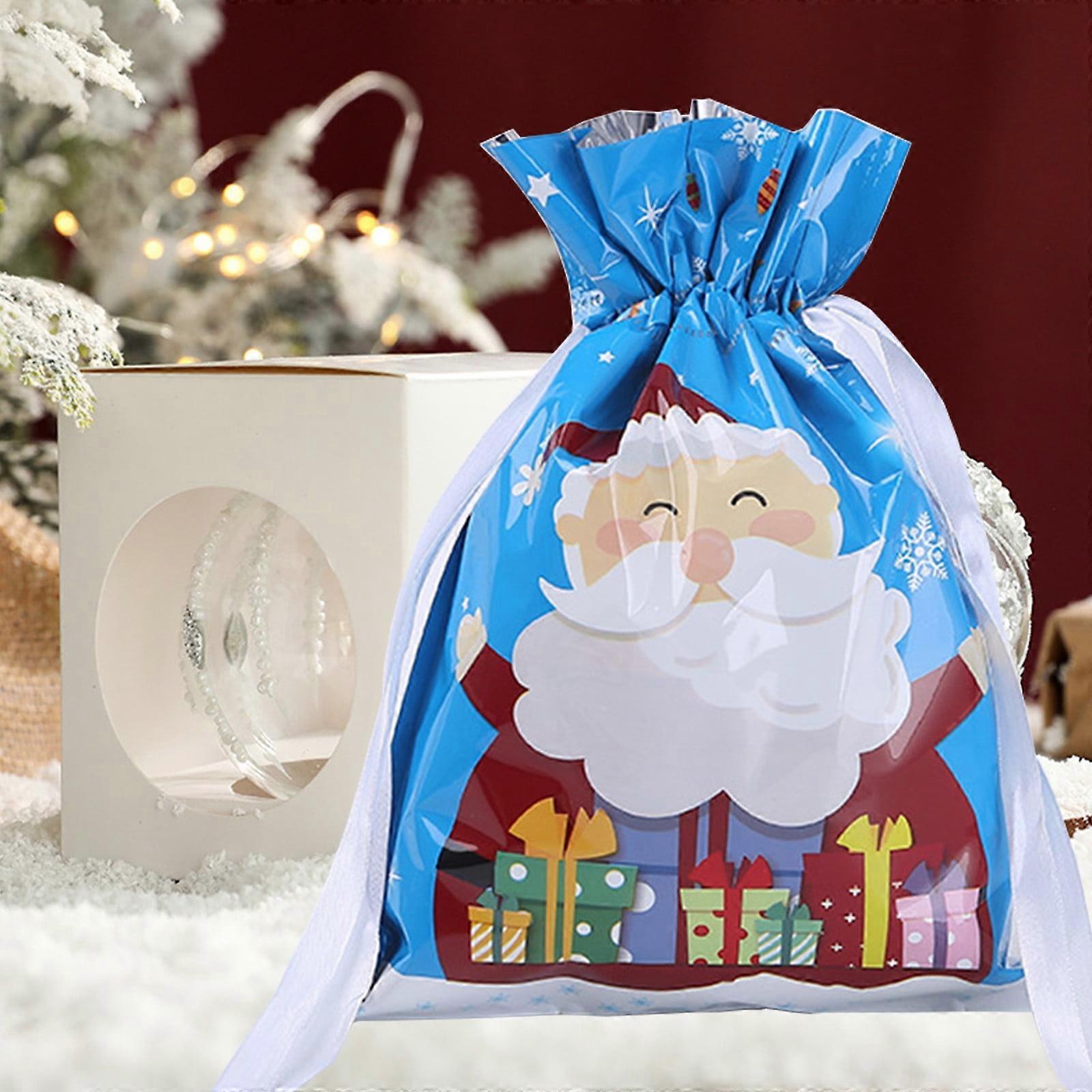 WinysinChristmas Drawstring Candy Bag Drawstring Gift Bag Gift Packaging Creative Gift Bag
