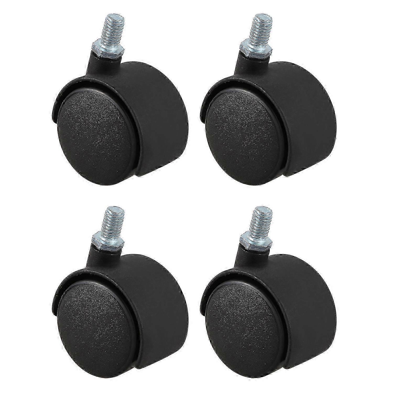 Small plastic casters 1.5-inch for DIY projects