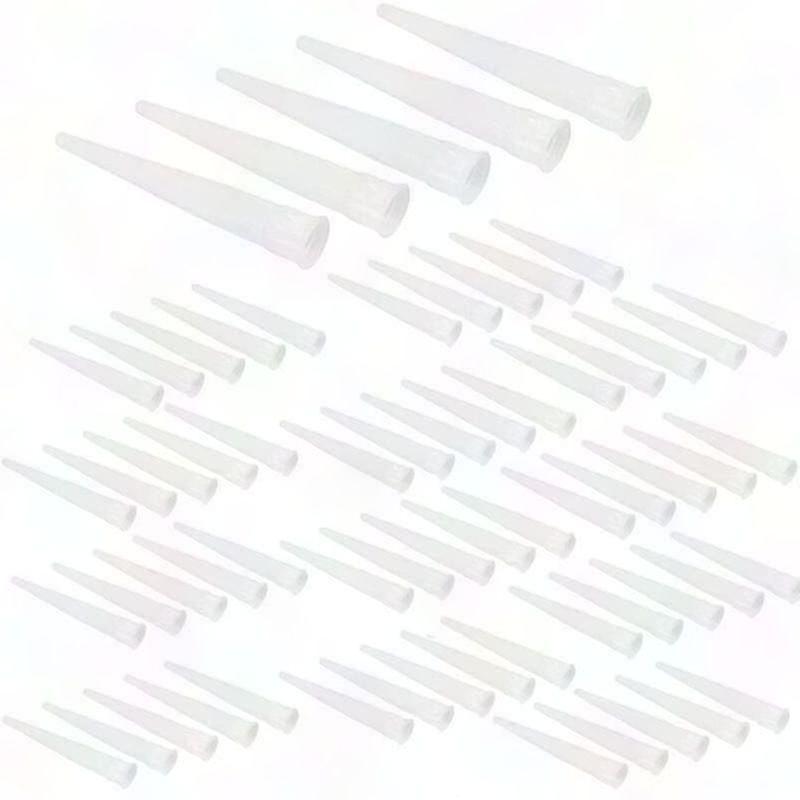 100 Pcs Silicone Cartridge Tips Replacement Nozzles for Cisea