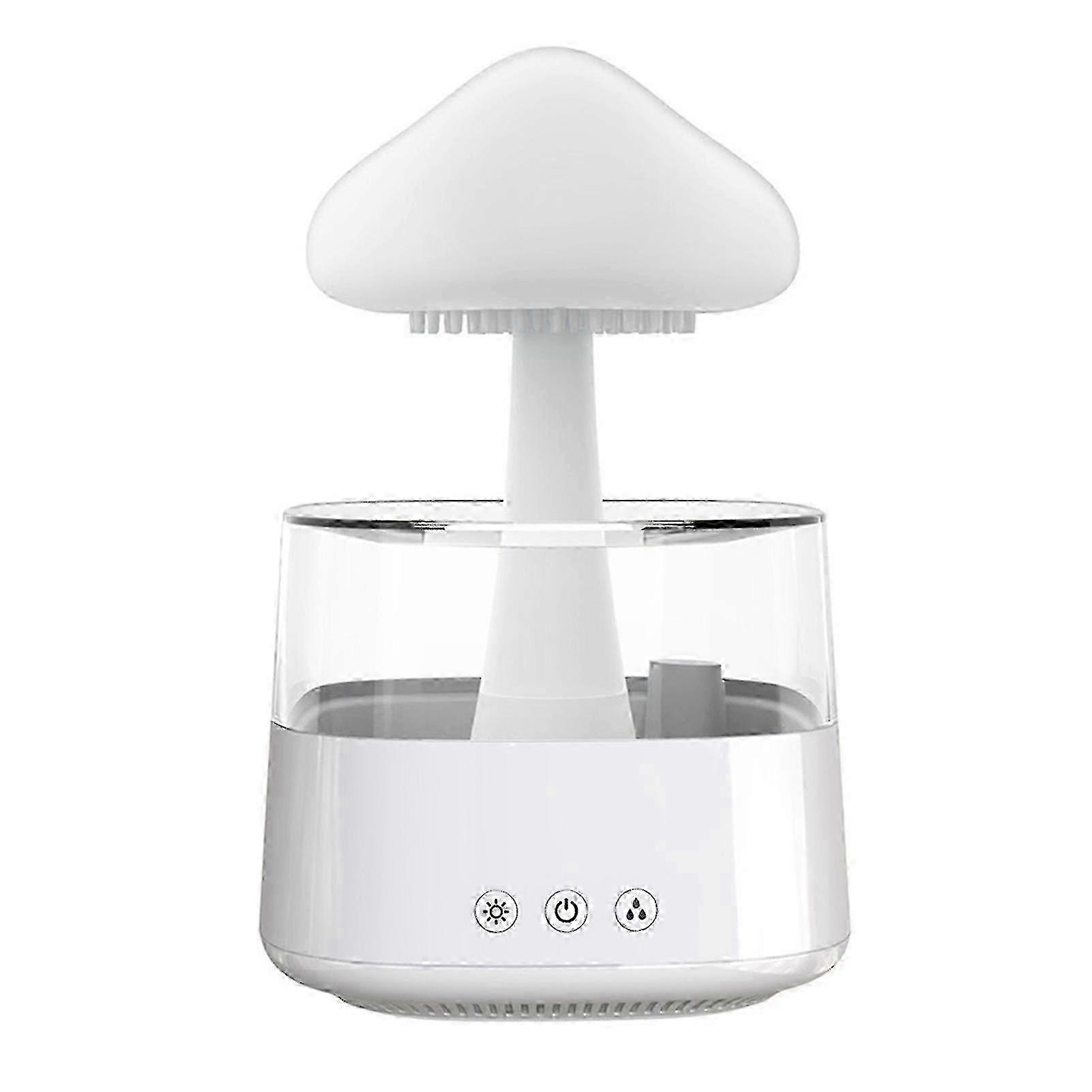 2025 2 In 1 Clouds Rain Humidifier Usb Diffuser With Colorful Atmosphere Light High-mist Desktop Mist Maker