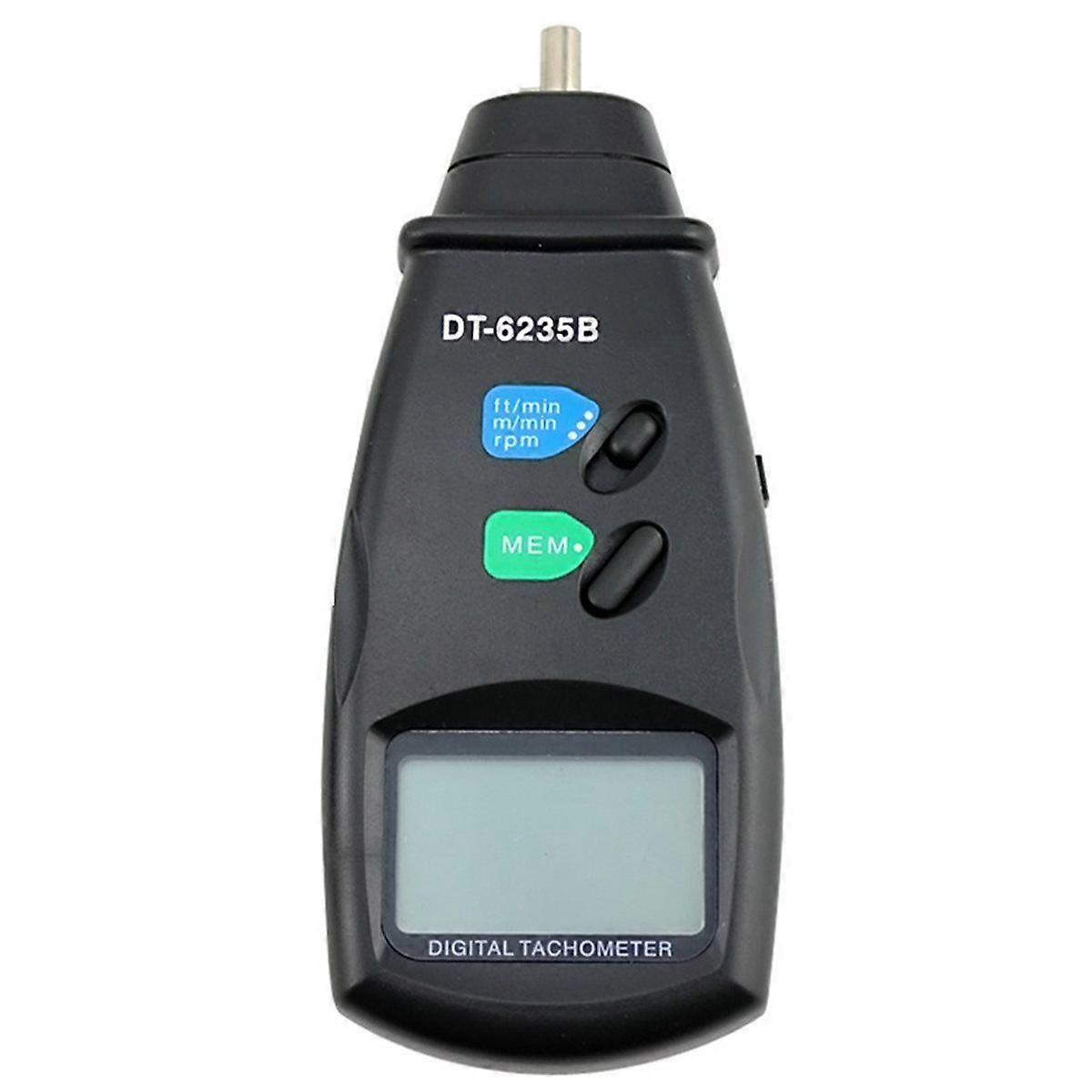 DT6235B Contact Tachometer/Digital Line Tachymeter DT-6235 Tachymeter Gear Tachometer Portable RPM
