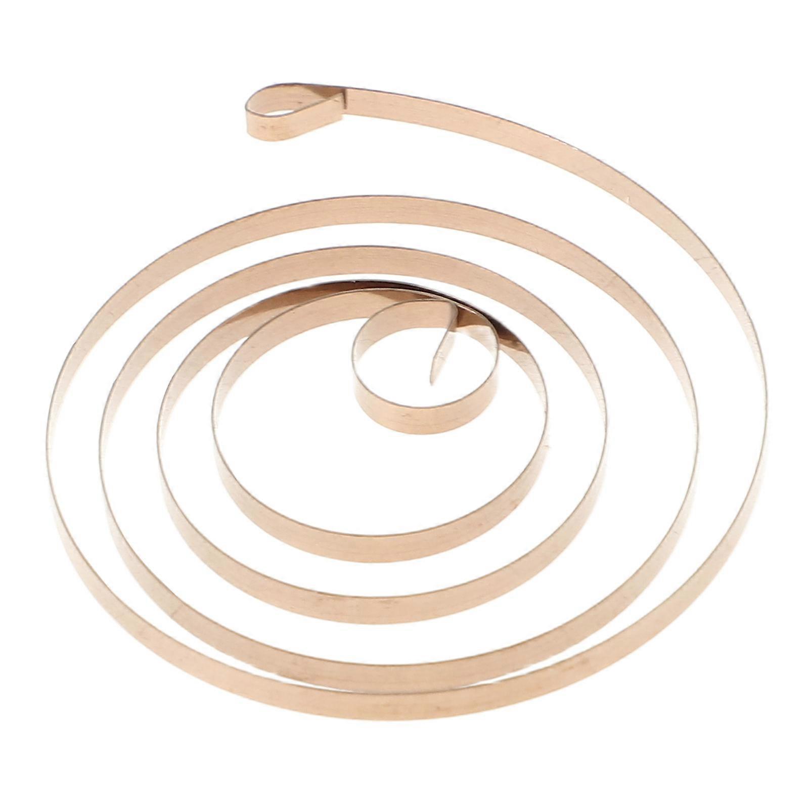 Diy Crochet Toy Stainless Steel Toy Wind Up Spring Diy Projects Replacement Component 1Pack