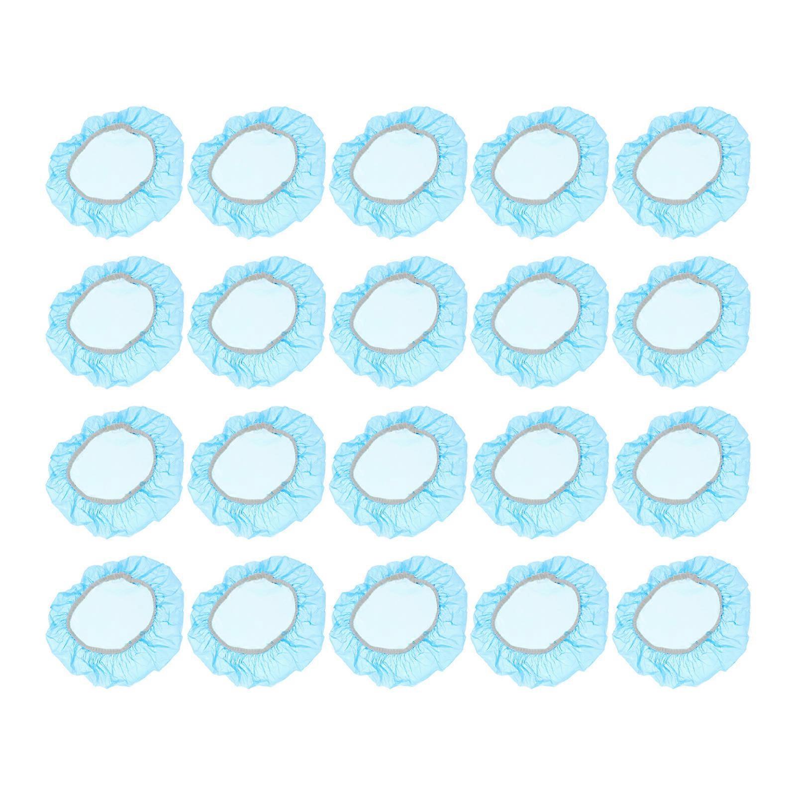 Blue Detector Dust Covers for Protection Plastic 100Pcs Set