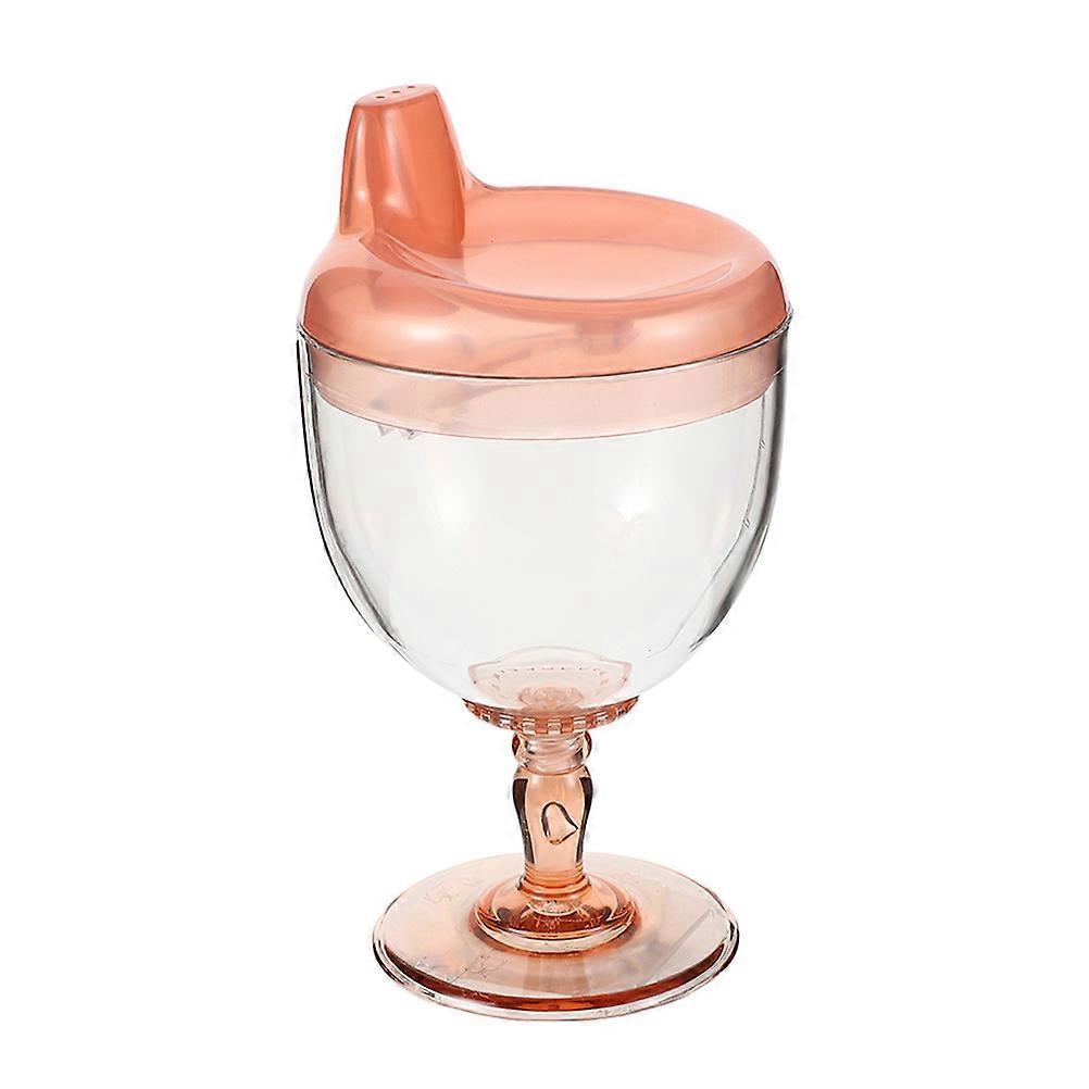 Toddler Plastic Goblet Cup for Juice Drinking Training 1 Piece