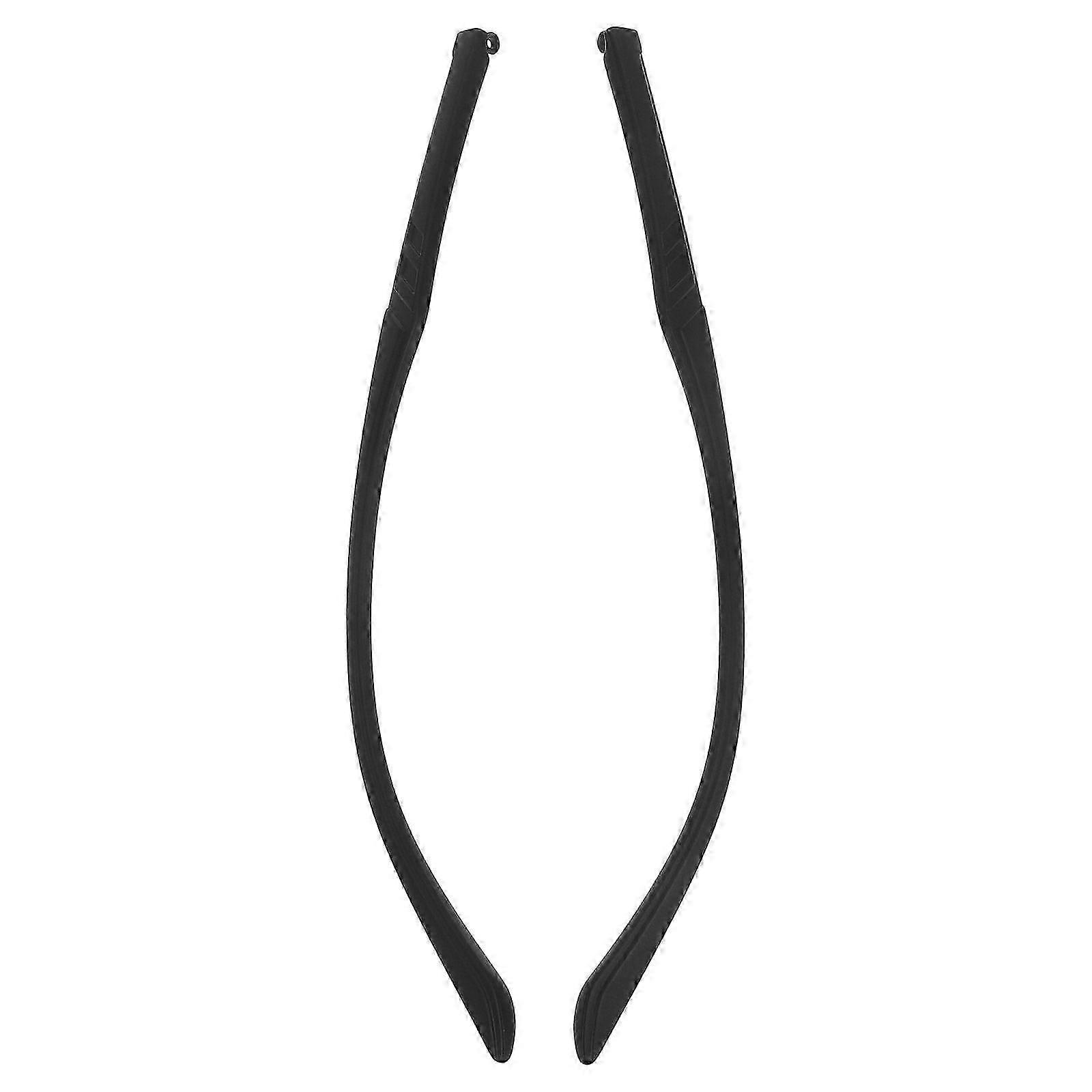 1 Pair Universal TR90 Eyewear Temple Legs Replacement Durable and Lightweight Ergonomic Design for Comfortable Wear for Most Eyeglass Frames