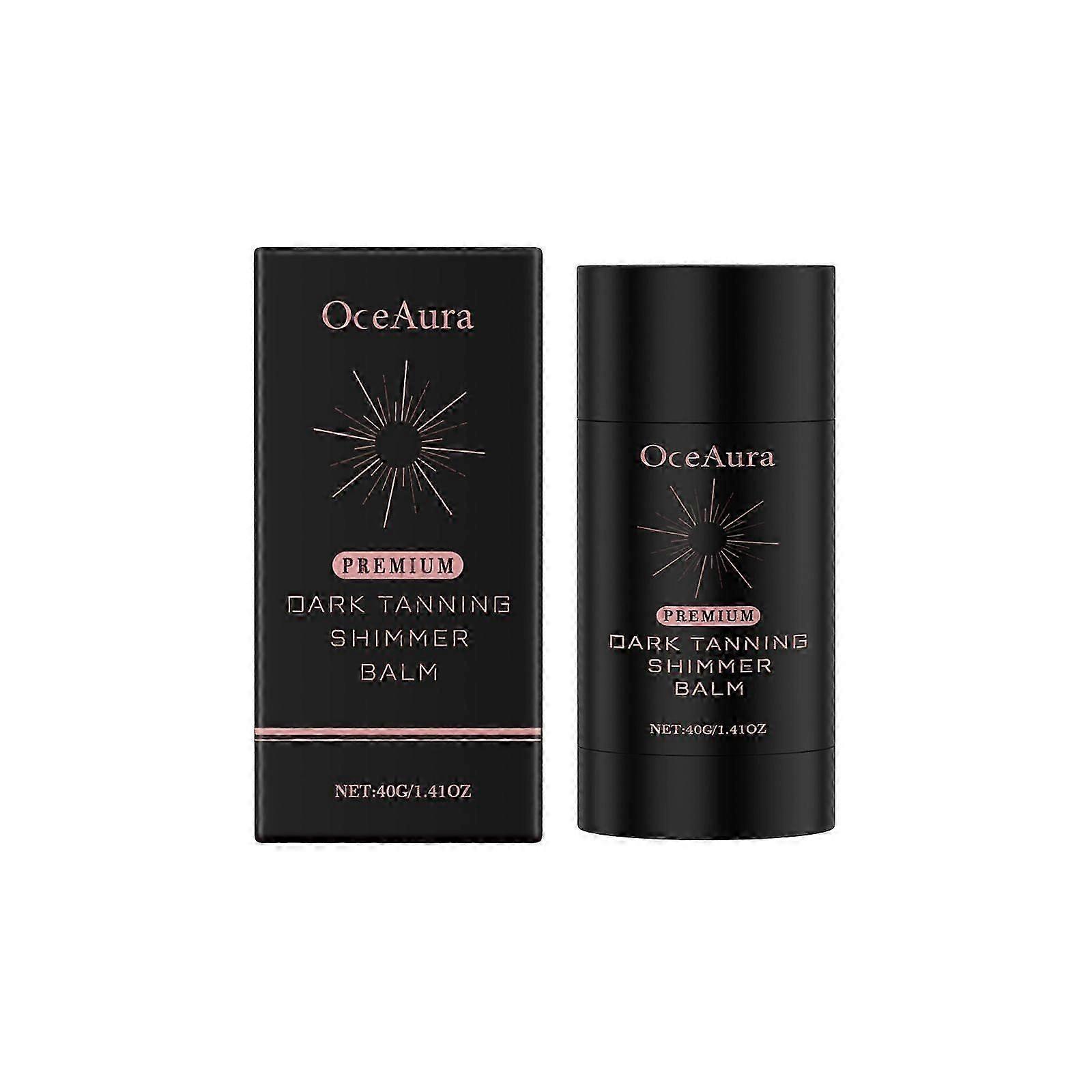 Black Glow Stick - Instant Moisturizing Skin Darkening for Outdoor Use, 40g