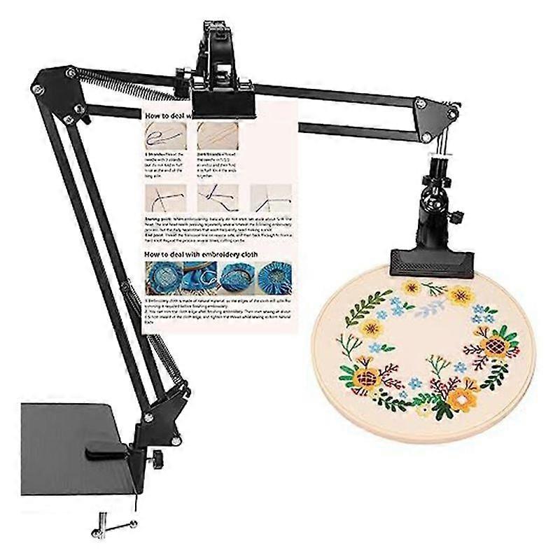 حامل طوق التطريز ، حامل طوق التطريز قابل للتعديل