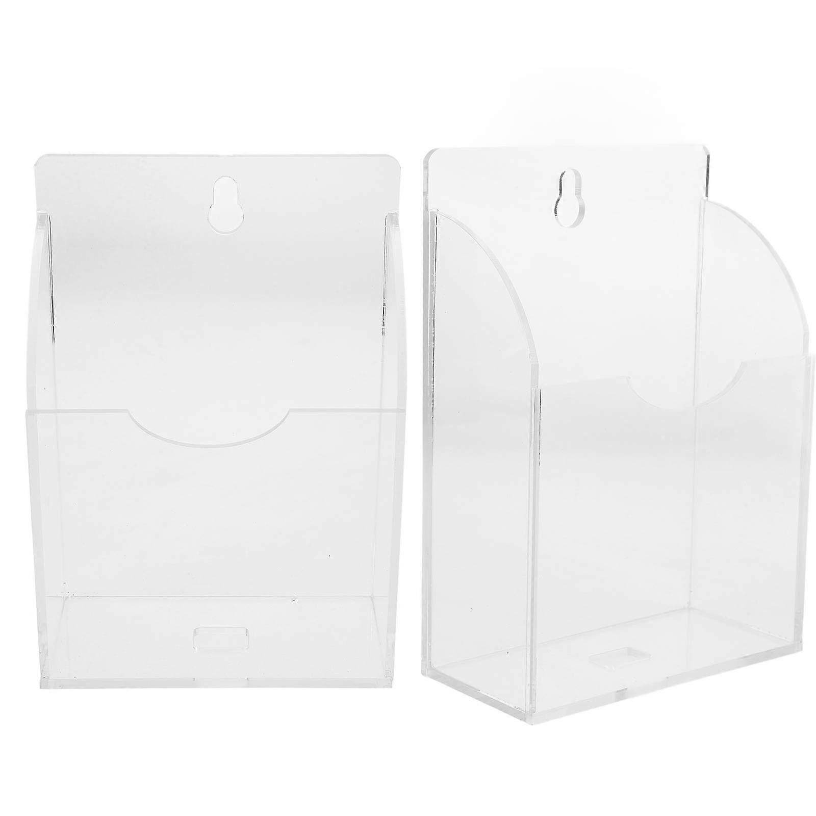 Ice Maker Scoop Holder for Storage 2Pcs Transparent Acrylic Stand