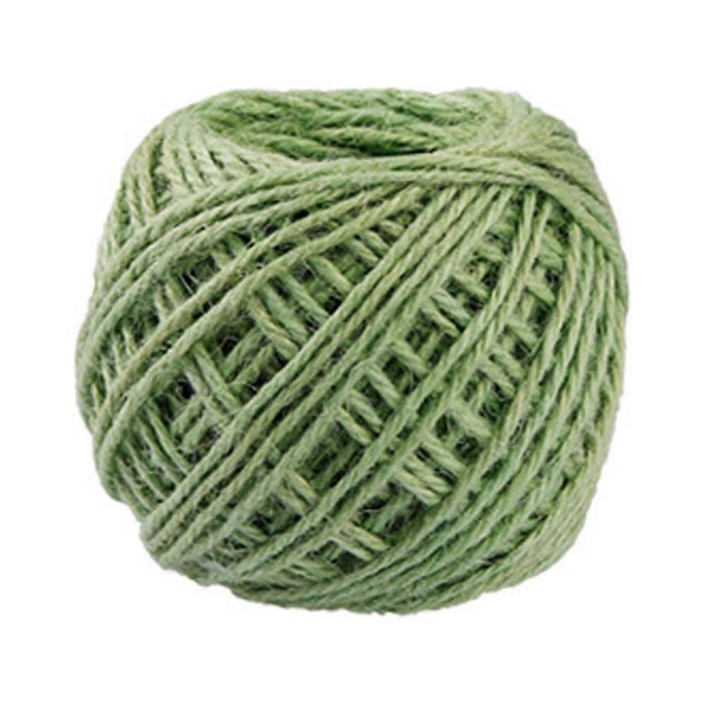 Clearance! CICRKHB Jute Clearance 40M Natural Brown Jute Hemp Rope Twine String Cord Shank Craft String Diy Making Green