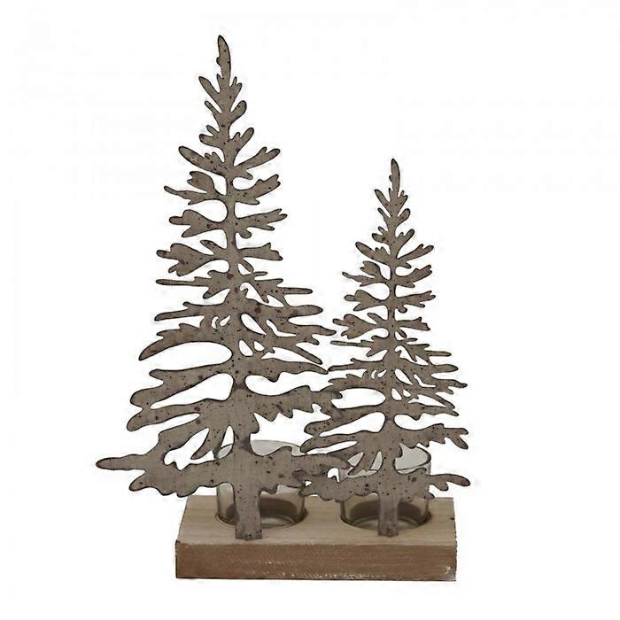 Hill Interiors Tree Silhouette Christmas Tealight Holder