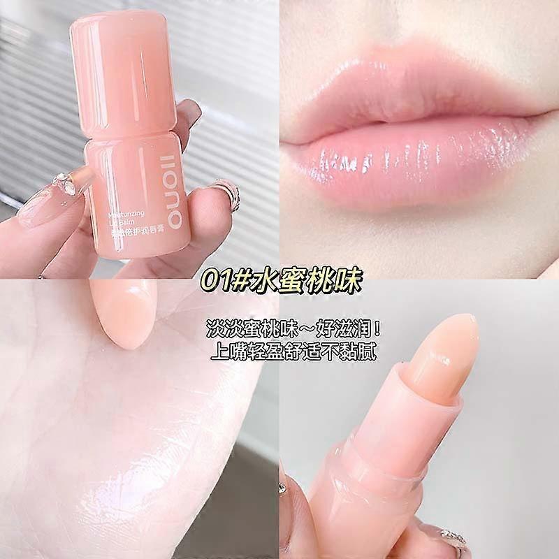 OUOII Soft and Protective Lip Balm - Moisturizing, Color-Changing, Hydrating, Anti-Cracking, Solid Makeup