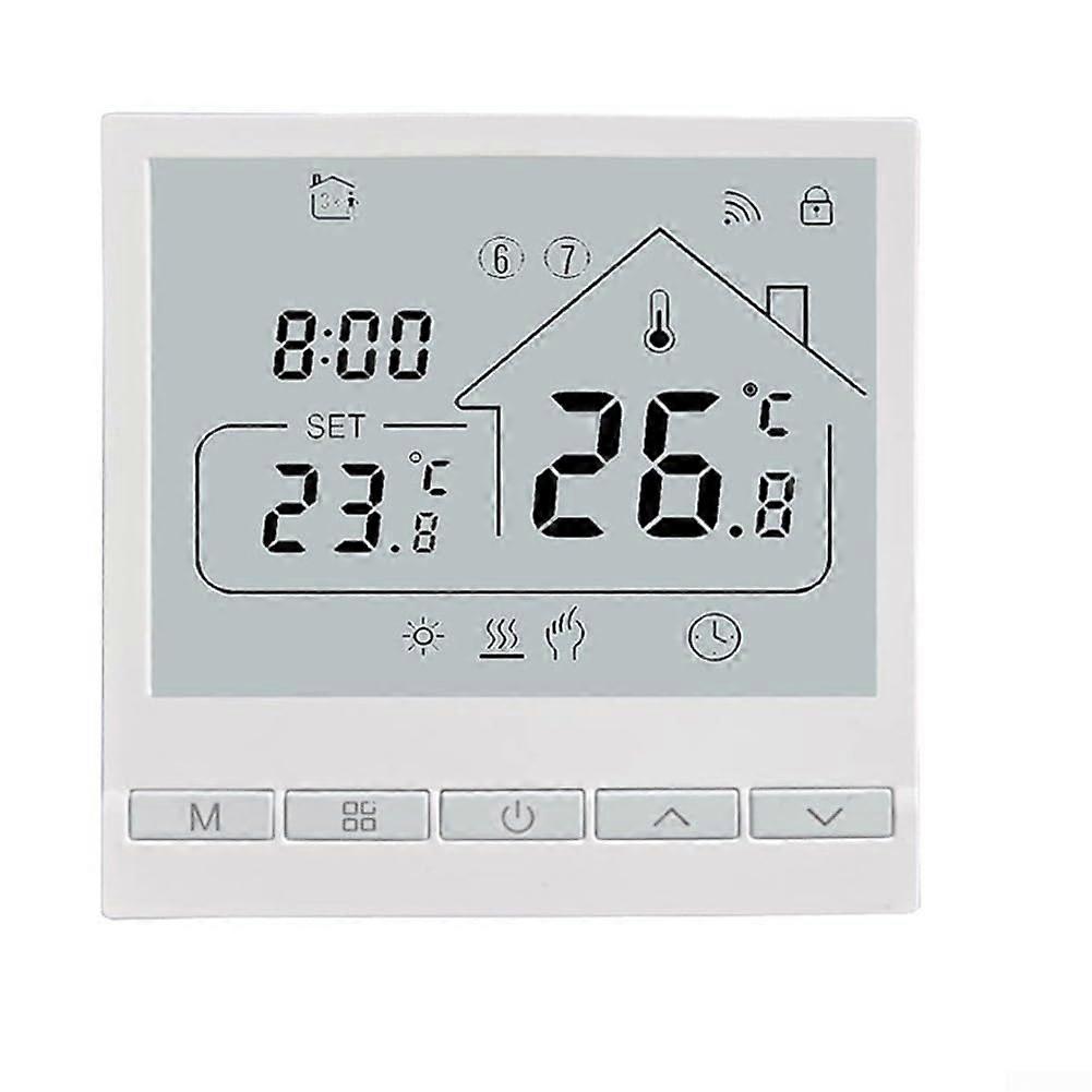 Smart Floor Thermostat Touch Button Control WiFi or NonWiFi 16A AC85230V Heating Controller