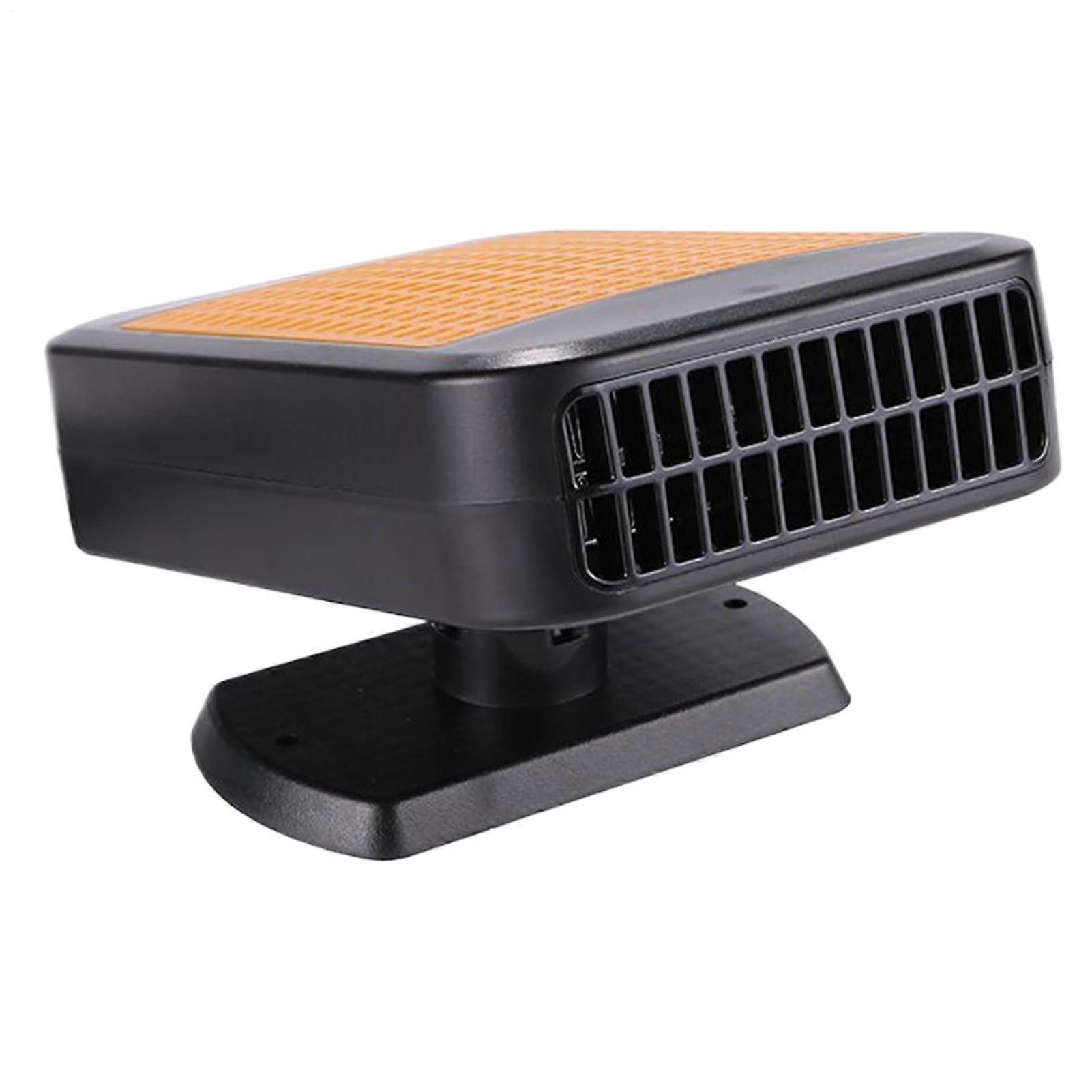 Portable Car Heater 12V with Quick Frost Removal and 360° Rotating Airflow for Truck Van SUV