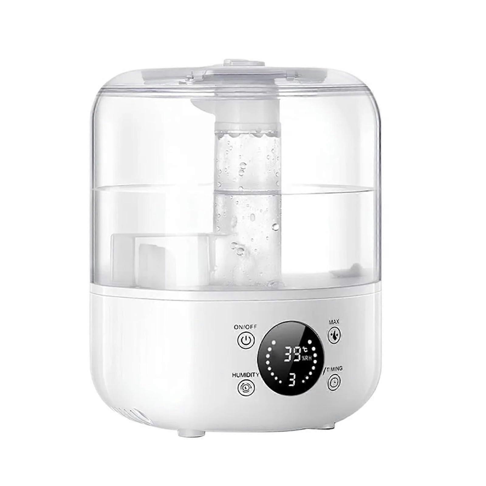 Humidifier for Large Bedroom with Remote, Timer, Aromatherapy, Plant Care Mode, 3L Capacity White