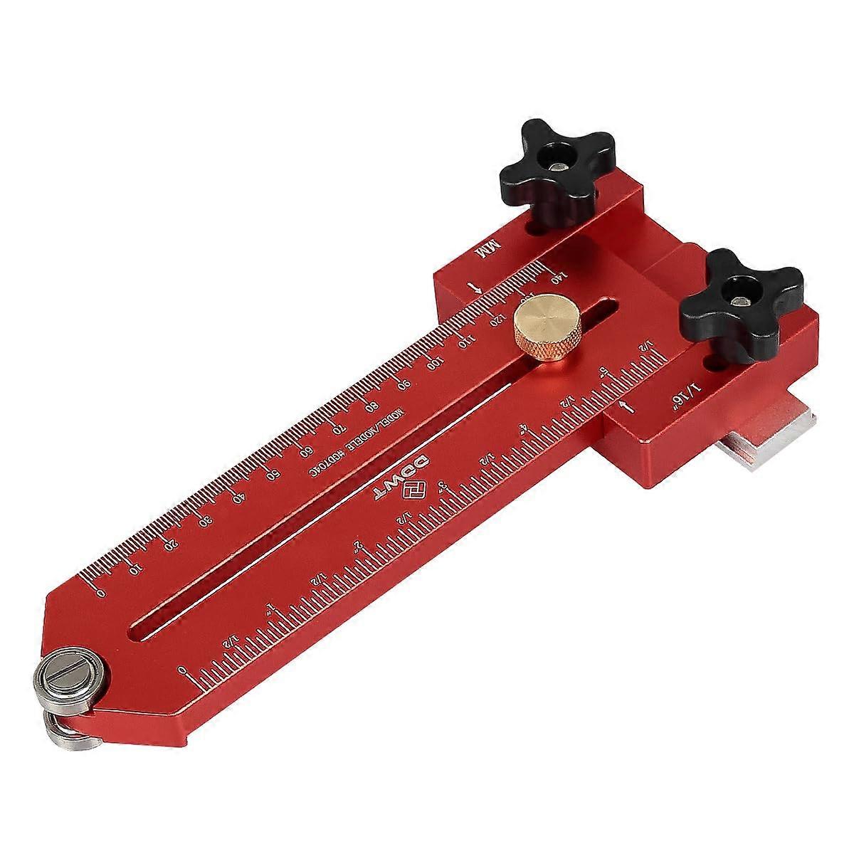 Table Saw Jig with Extended Reach for Precision Thin Rip Cuts, Aluminum Alloy Woodworking Guide