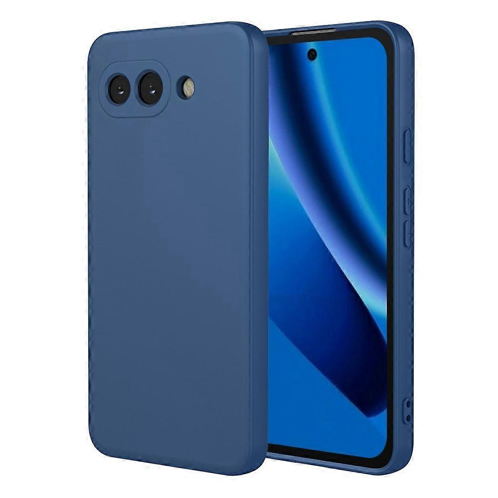 Capa protetora de TPU macio com toque de silicone líquido compatível com Google Pixel 1a.