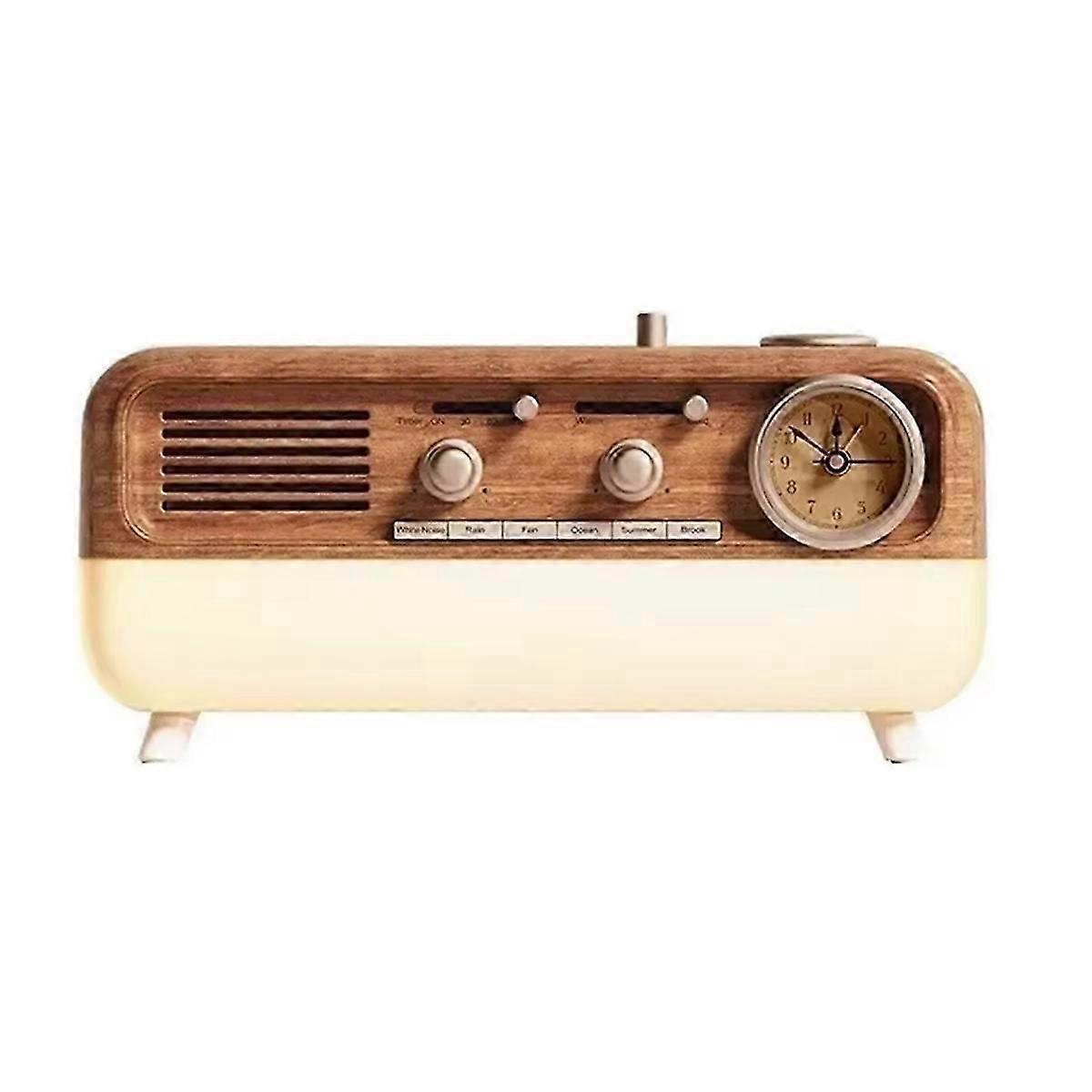 Bluetooth Speaker Vintage Sleep White Noise Simulation Wake Up Alarm