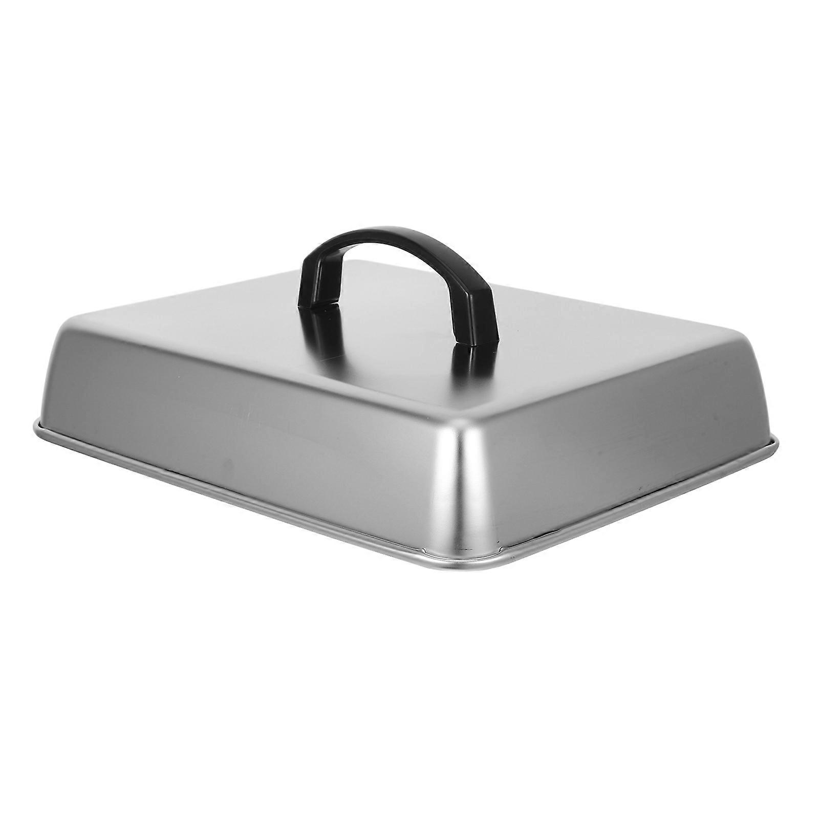 Steaming Lid Stainless Steel Cheese Melting Dome for Kitchen