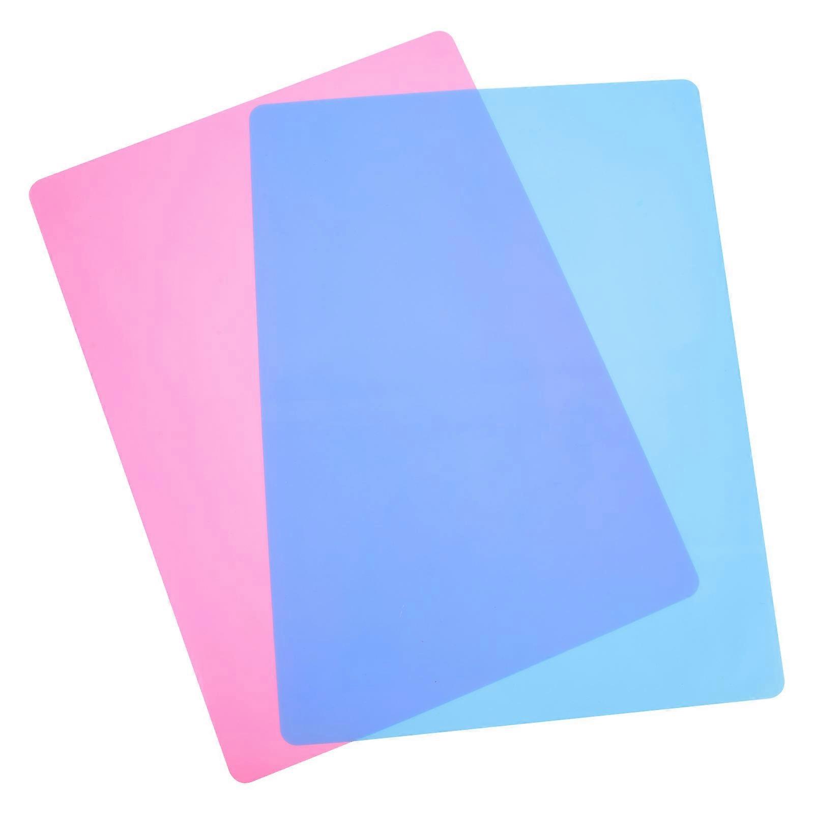Epoxy Silicone Mat DIY Craft Mats Function with 2Pcs Silicone Table Mats