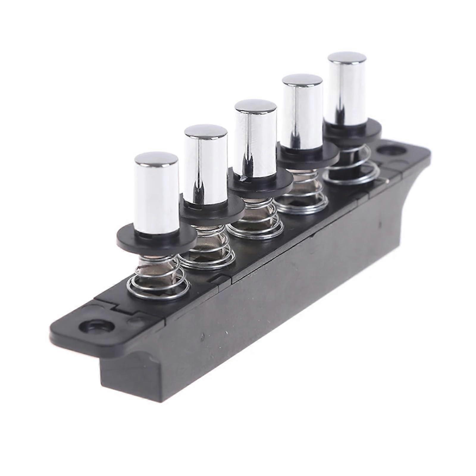 Five Position Range Hood Switch Silver Kitchen Hood Control Button with FiveSpeed Vent Settings