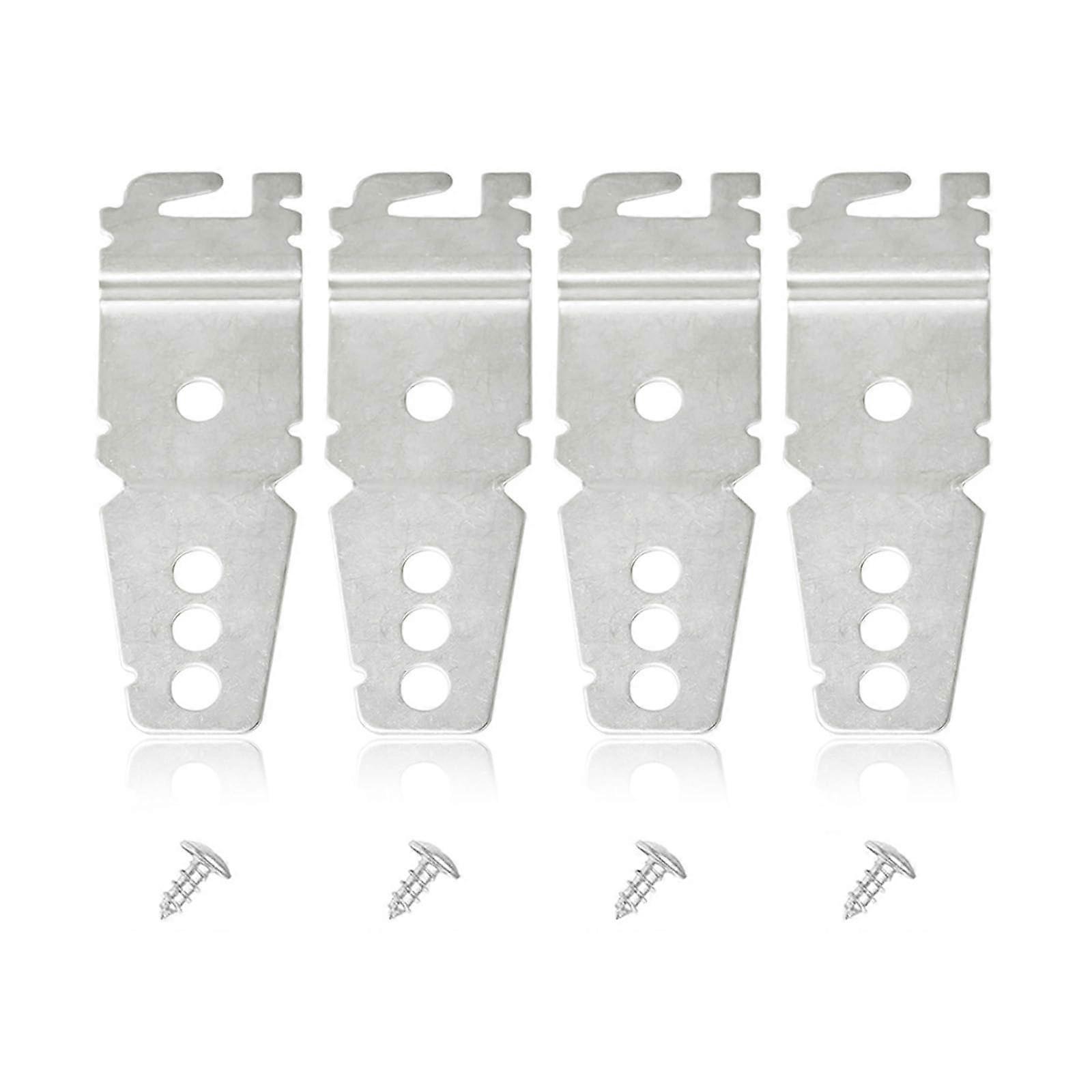 Dishwasher Mounting Bracket with Screws for Under Counter Installation, Universal Fit Clips