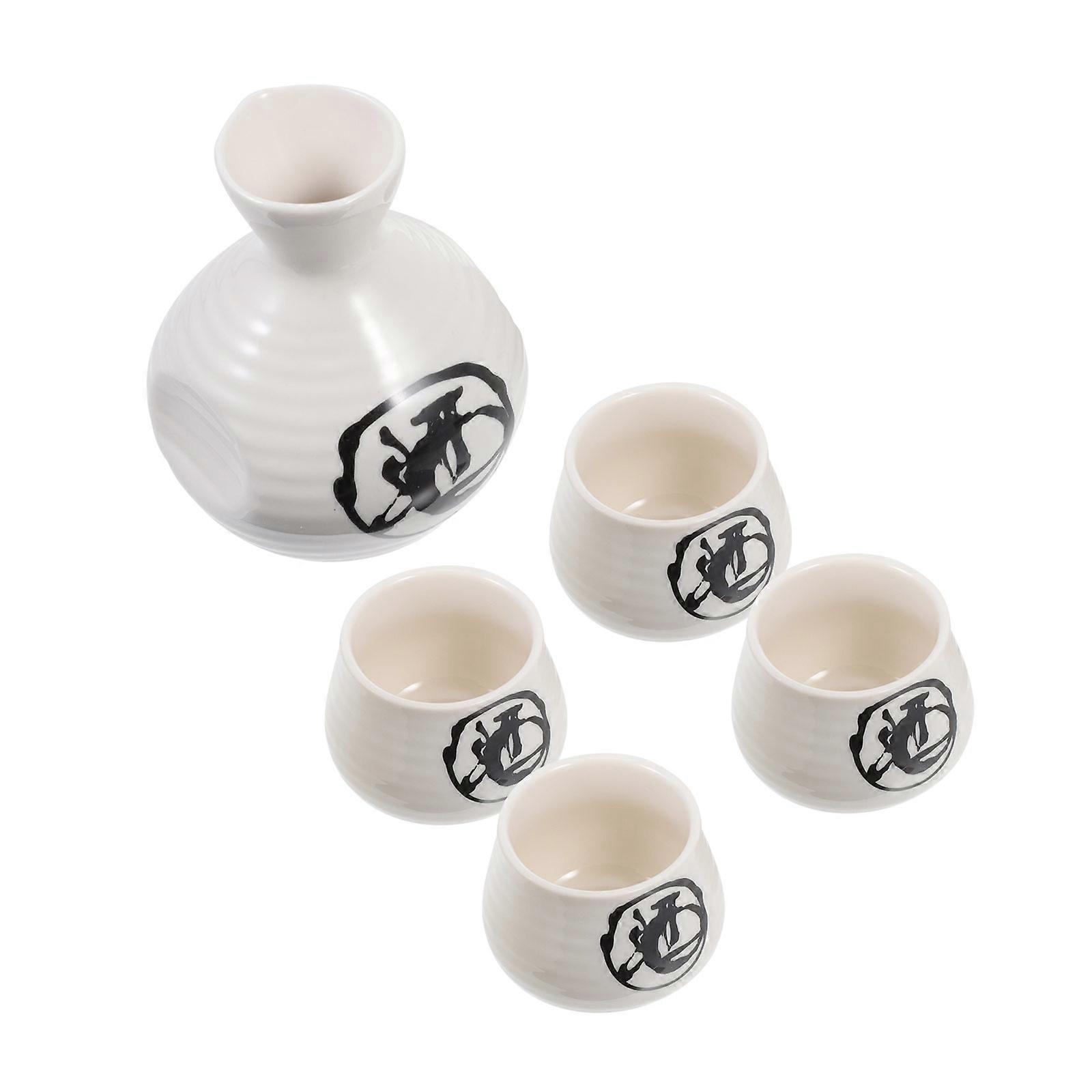 Ceramic Sake Kettle Set for Drinking 1Set Creative Japanese Style Pot