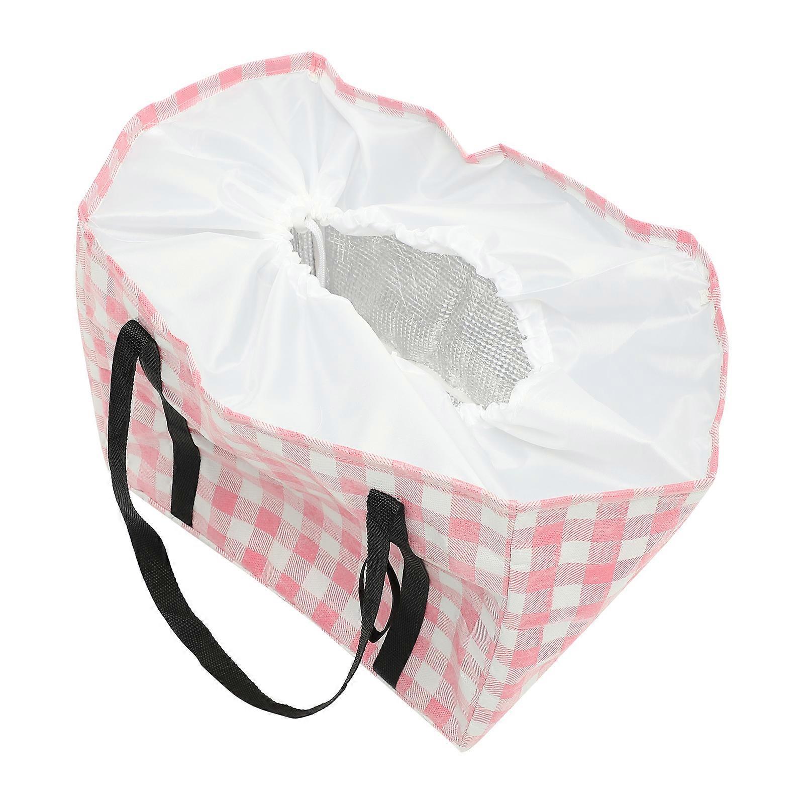 Large Capacity Picnic Bag for Food with Drawstring 5Pcs