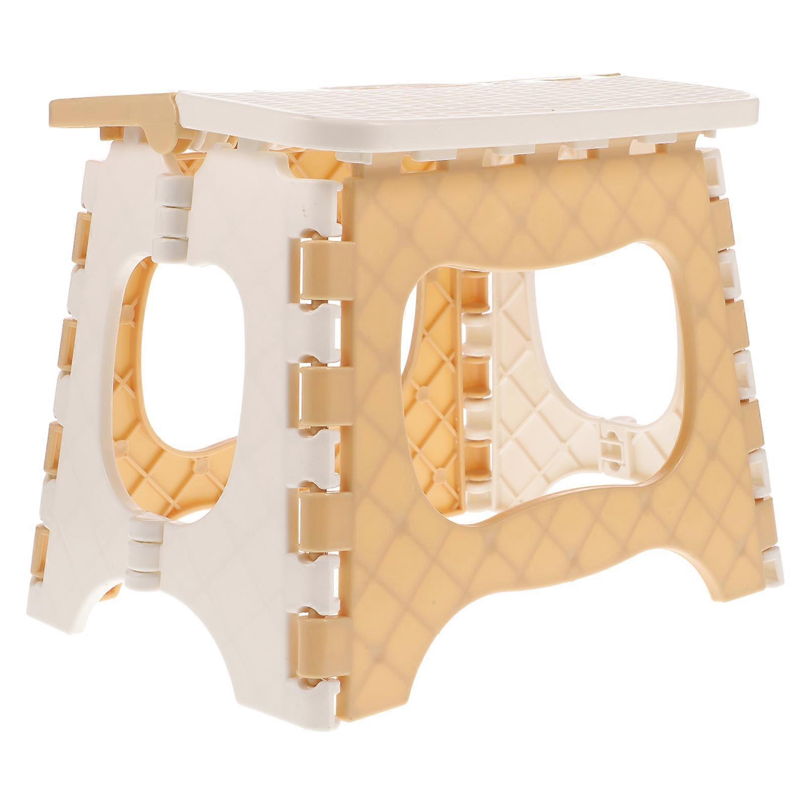 Folding Stool Portable Folding Stool for Travel Use Plastic