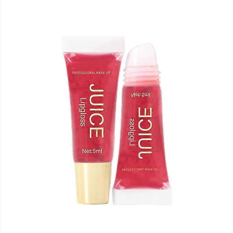 Long Lasting Moisturizing Lip Gloss with Hydrating Plumping Lipstick for Dry Lips  06#