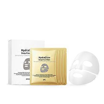 Amz Collagen Face Mask Boxed - Brightens Skin, Smooths And Softens, Nourishes, Enhances Elasticity, Hydrating Mask