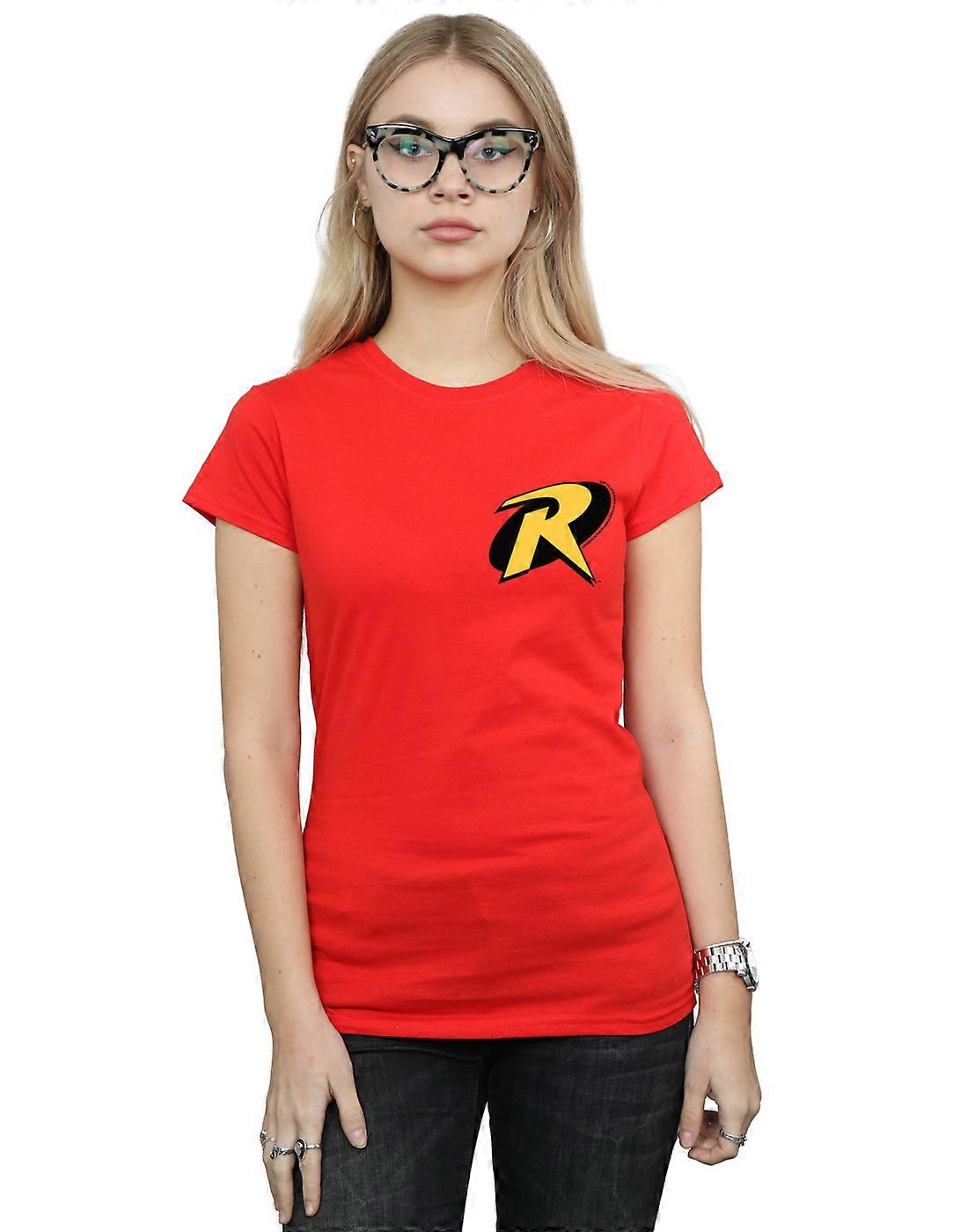 DC Comics Women's Batman Robin Logo T-Shirt