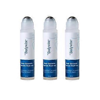 1-3PCS Be Bodywise Hair Growth Serum Roll On - 3% Rosemary, 3% Redensyl & 2%