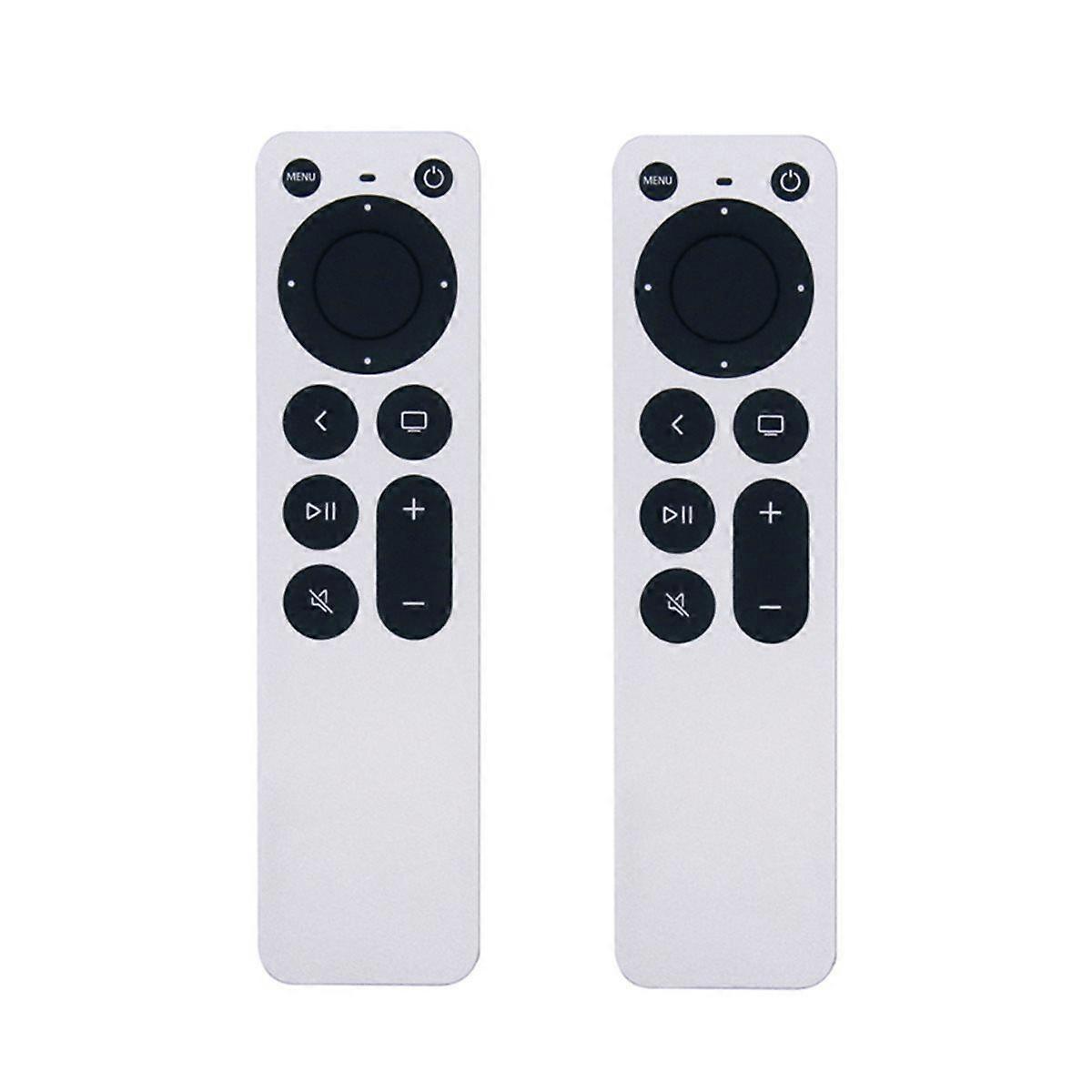 2Pcs for 4K Remote Control Universal Replace Remote Control High Compatibility Long Range, Ergonomi