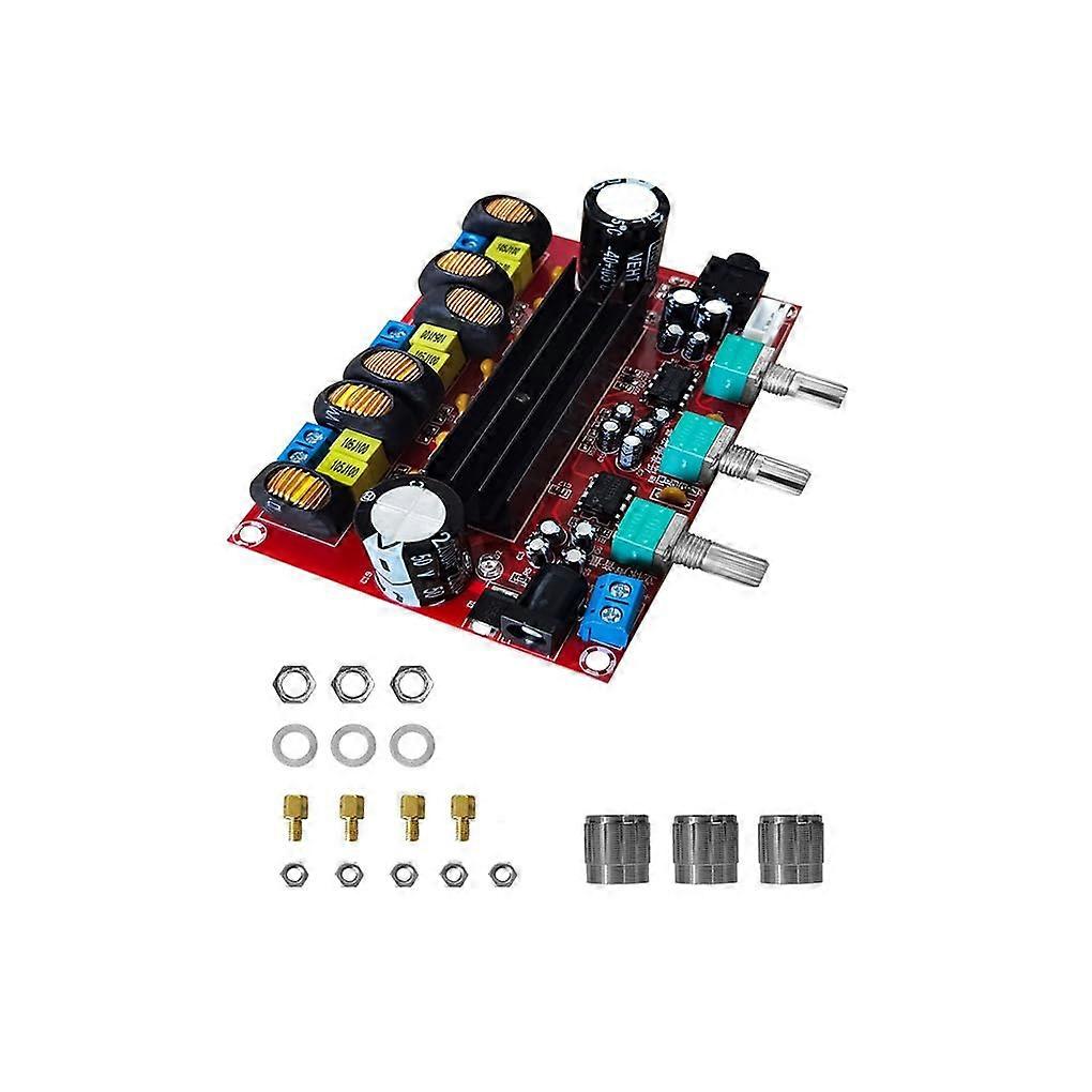Amplifier Board 2.1 Channel Subwoofer with Adjustable Volume Control for Easy Speaker Connection