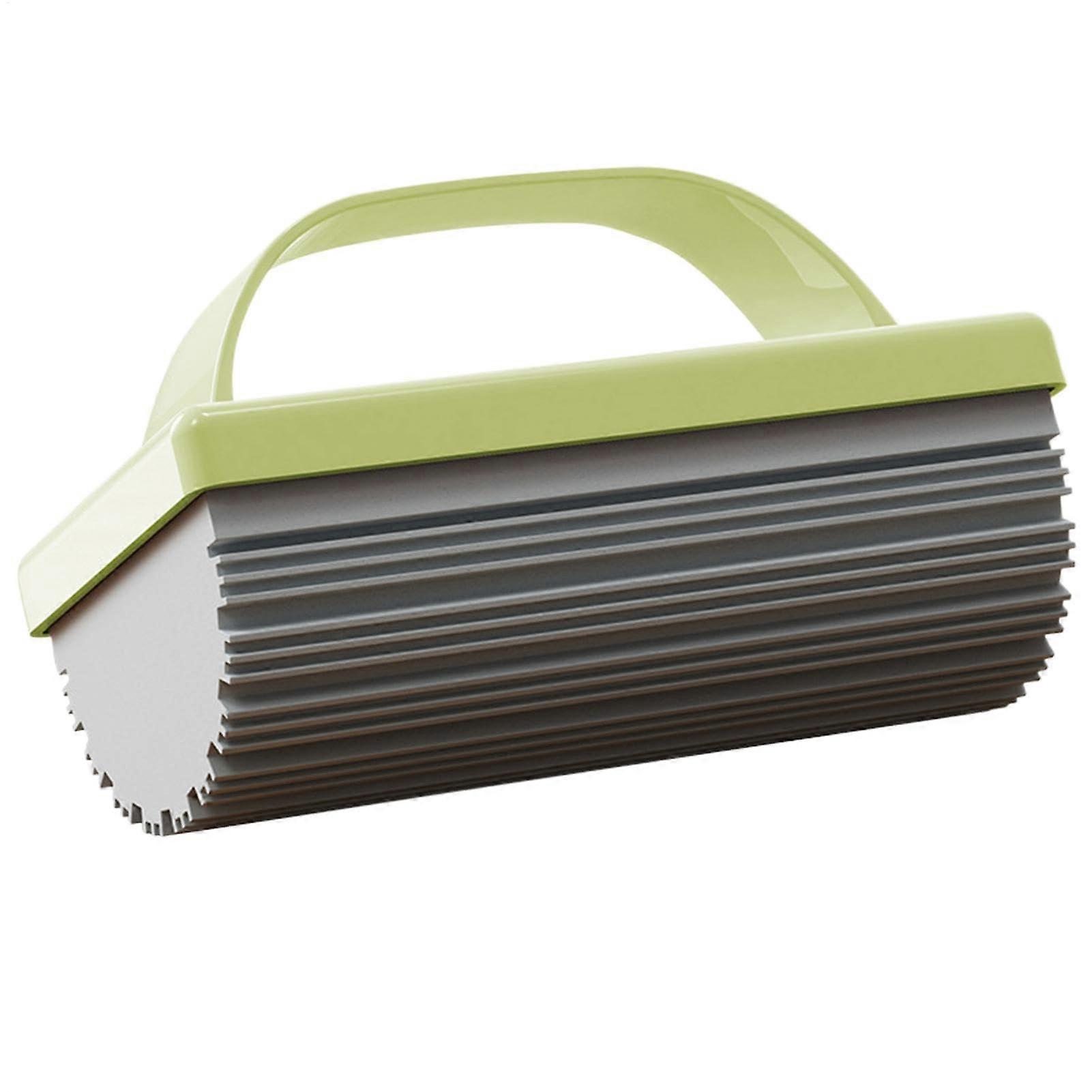 Sponge Mop with Detachable Head, Lightweight Handle for Tile and Ceramic Floors, Compact Green