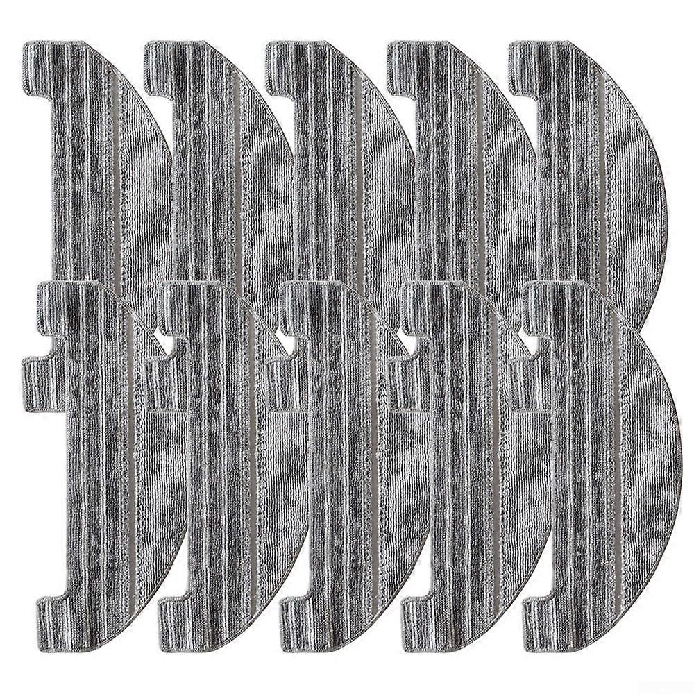 10 Pack Robot Vacuum Mop Pads  Washable Microfiber Cloth Replacement for LongLasting Cleaning