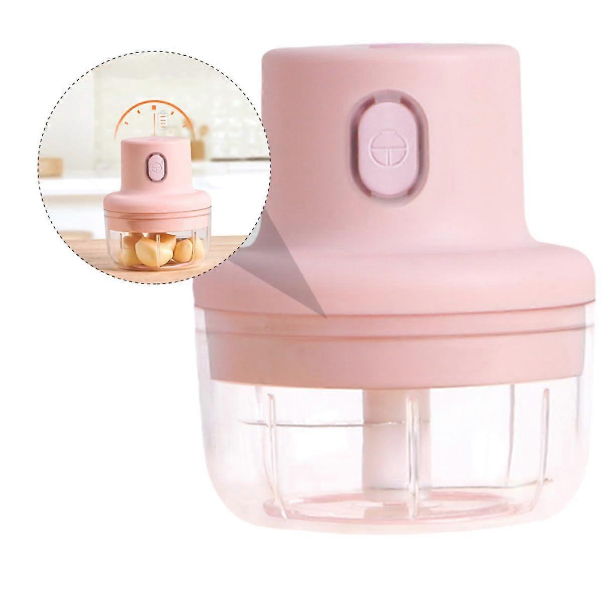 Electric Garlic Chopper Mini Food Processor Speed OneClick Rechargeable Vegetable Mincer