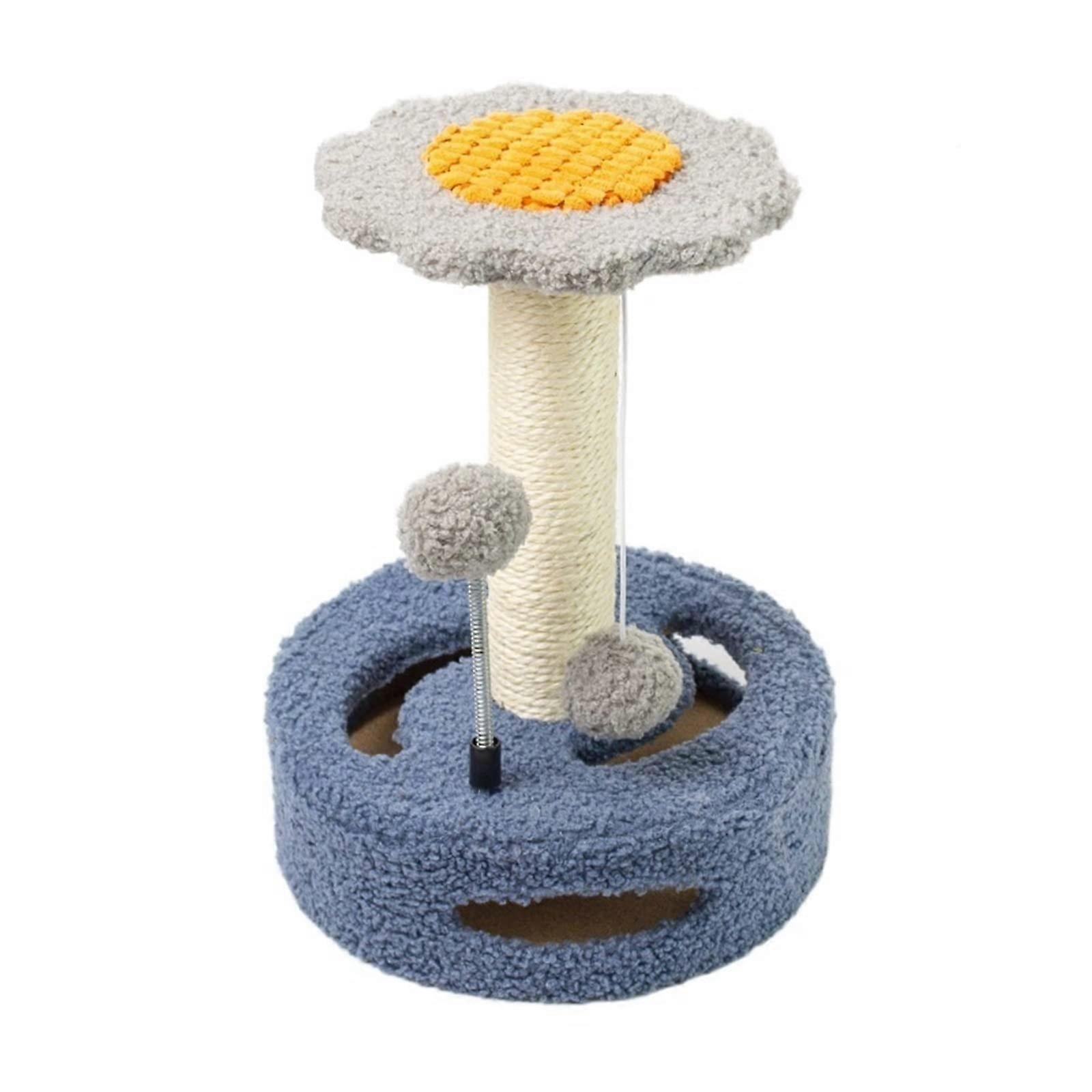 Cat Tree for Large Cats with Extra Large Lounger and Durable Sisal Scratching Post, Size 2