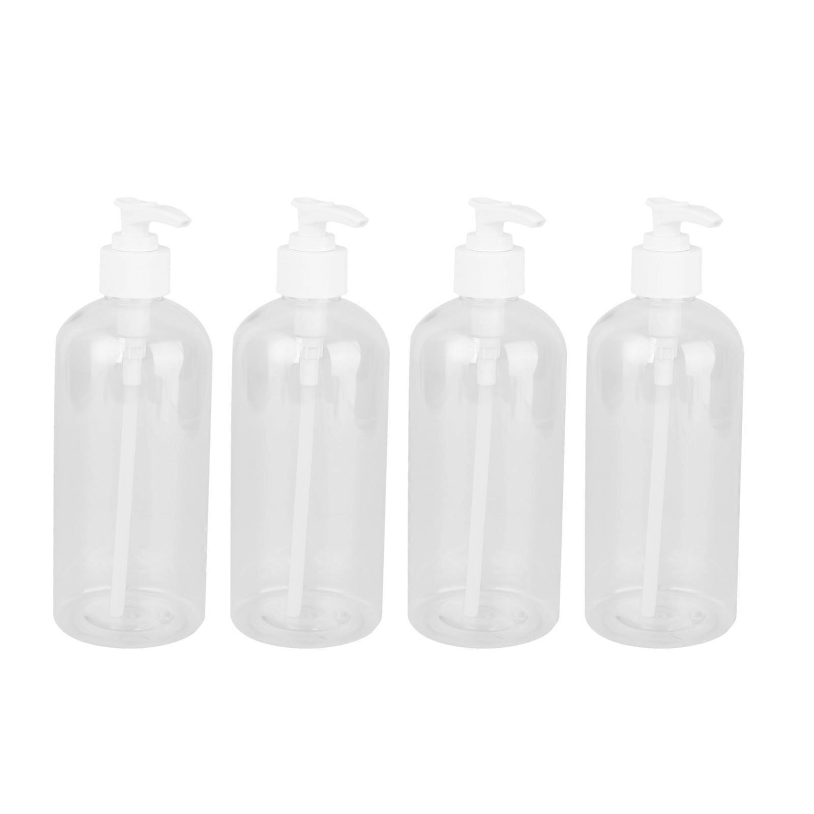 Liquid Dispenser Small Bottle Pump-Bottles for Lotion 4Pcs Set