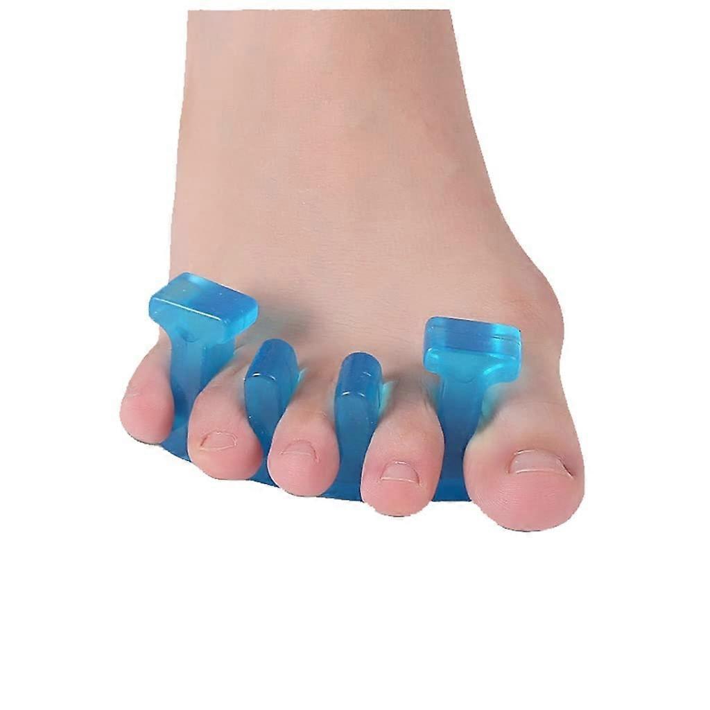 Toe Separators for Pedicure, Reusable Gel Toe Spacers, Soft Flexible Toe Divider for Salon Use