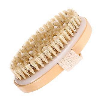 Bath Back Scrubber with DualSided Exfoliating Shower Brush, Long Handle Body Brush for Men and Women