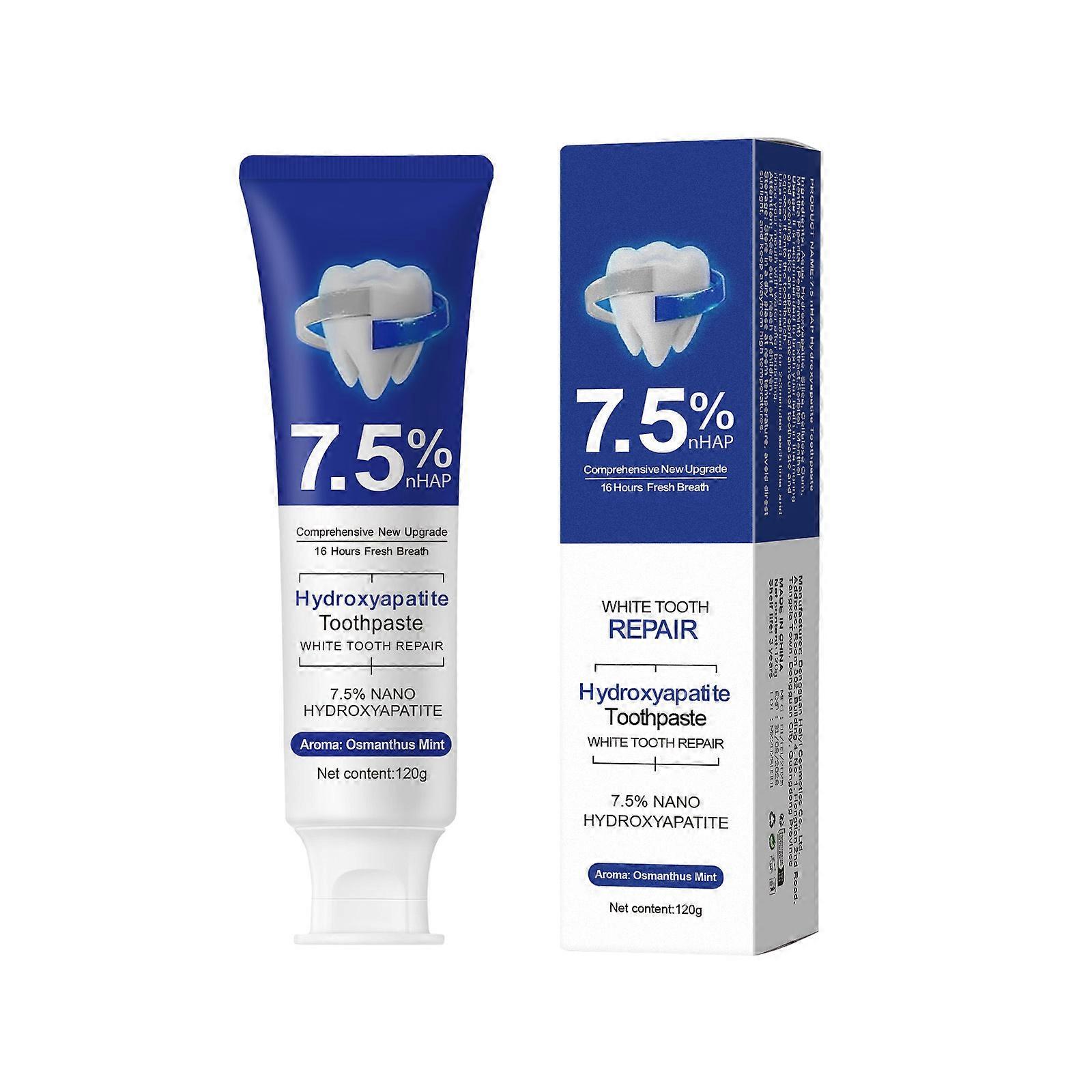 Toothpaste - Freshens breath, protects sensitive teeth & enamel. Enhances tooth strength & durability.