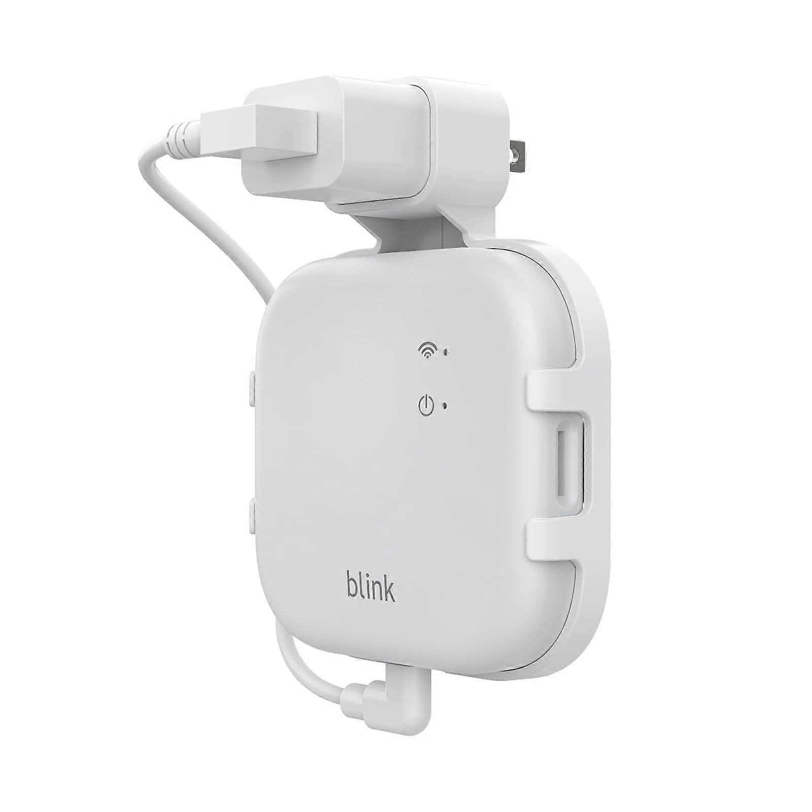 Outlet Wall Mount for Blink Sync Module XR Bridge, Space Saving Cable NoTools Installation