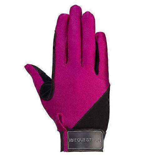 Hy Childrens/Kids Absolute Fit Riding Gloves